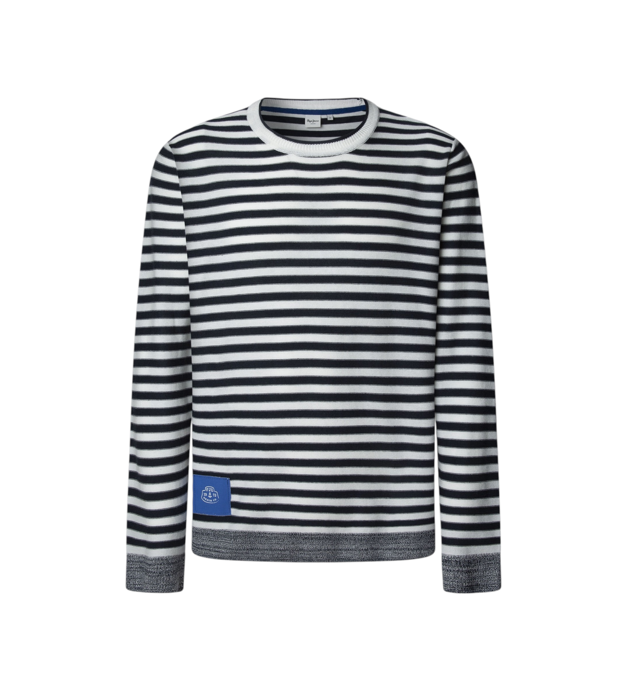 Pepe Jeans für Herren. PM7000029 Pascal navy Pullover (S), Lässig, Viskose, Marine