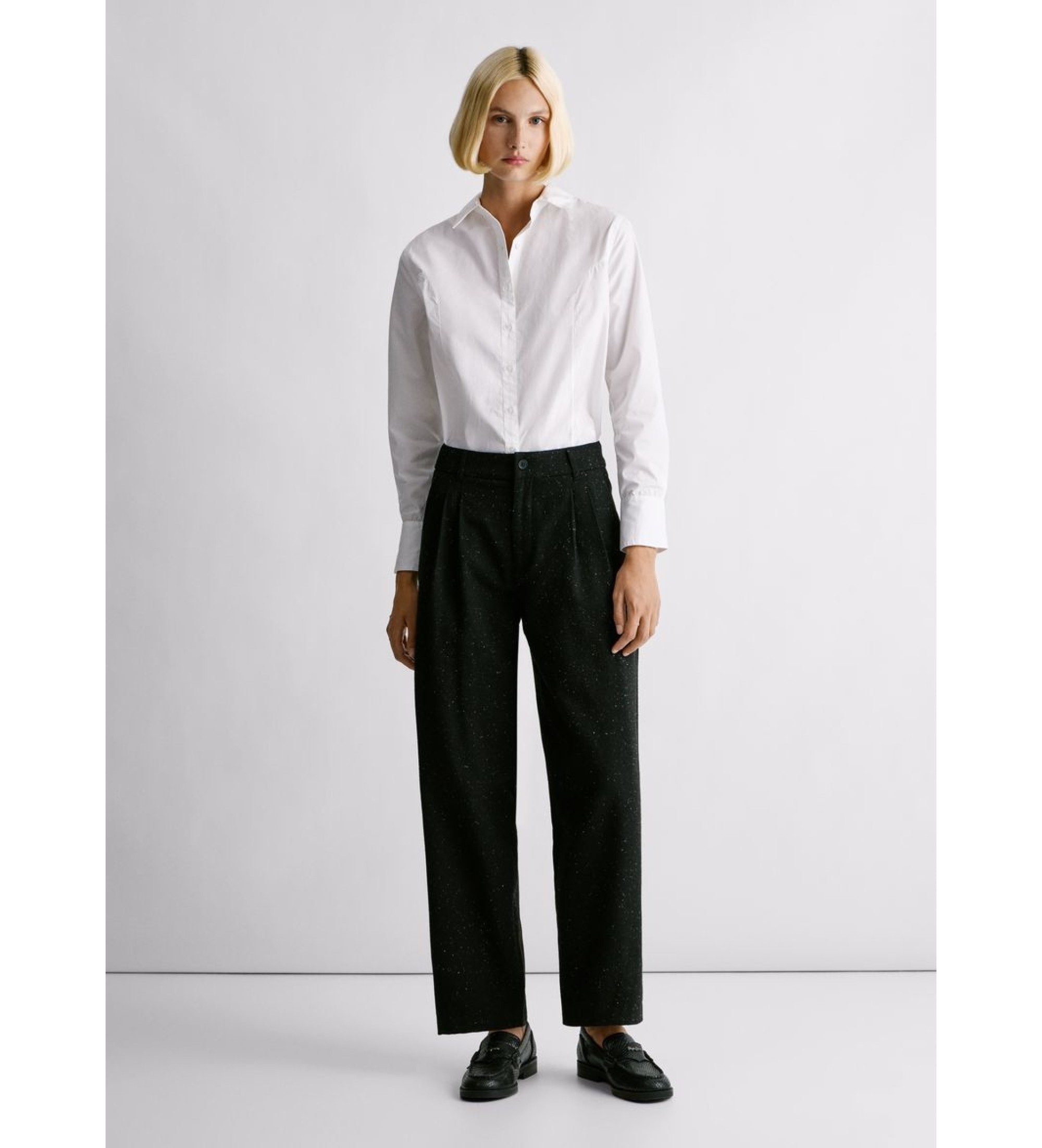 Pepe Jeans für Damen. PL2100023 Rachel Hose schwarz (S), Lässig, Polyester