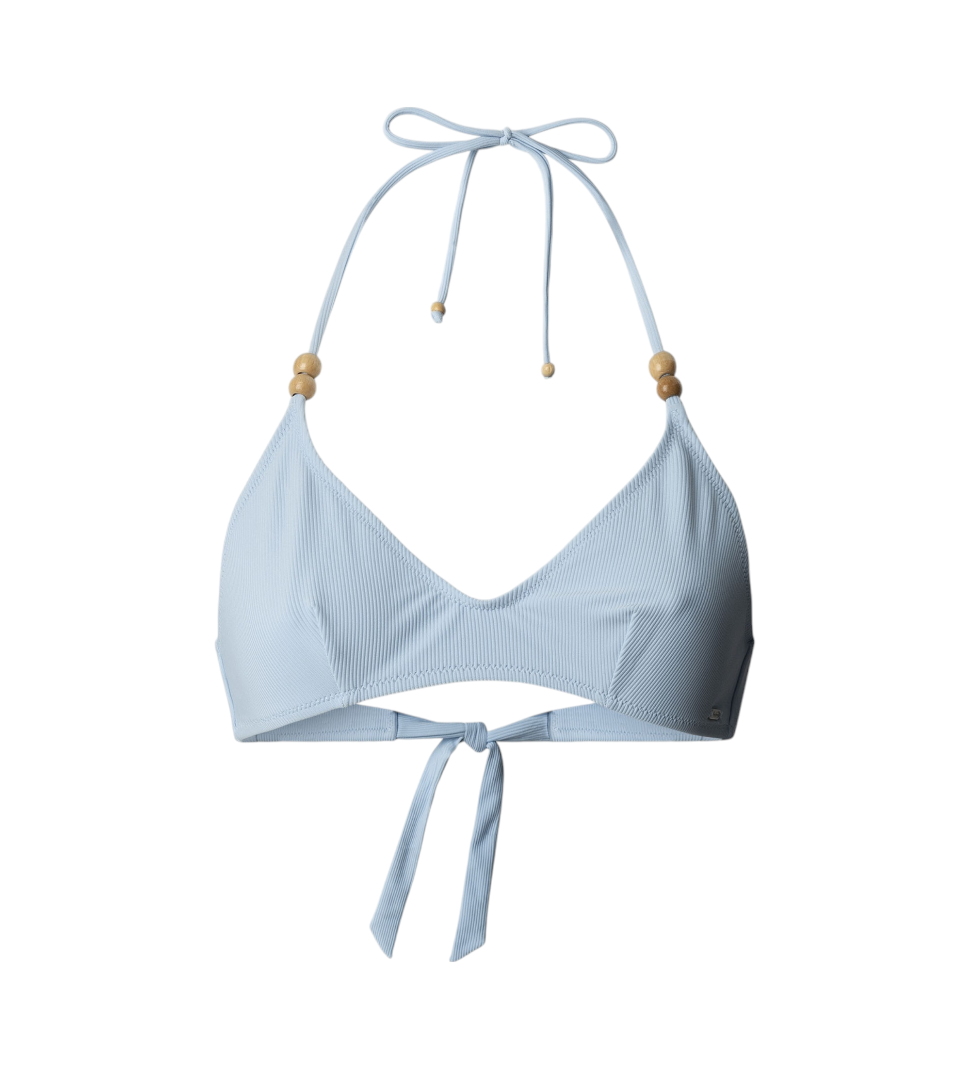 Pepe Jeans für Damen. PLB10535 Bikinioberteil Satin blau (M), Lässig, Polyamid