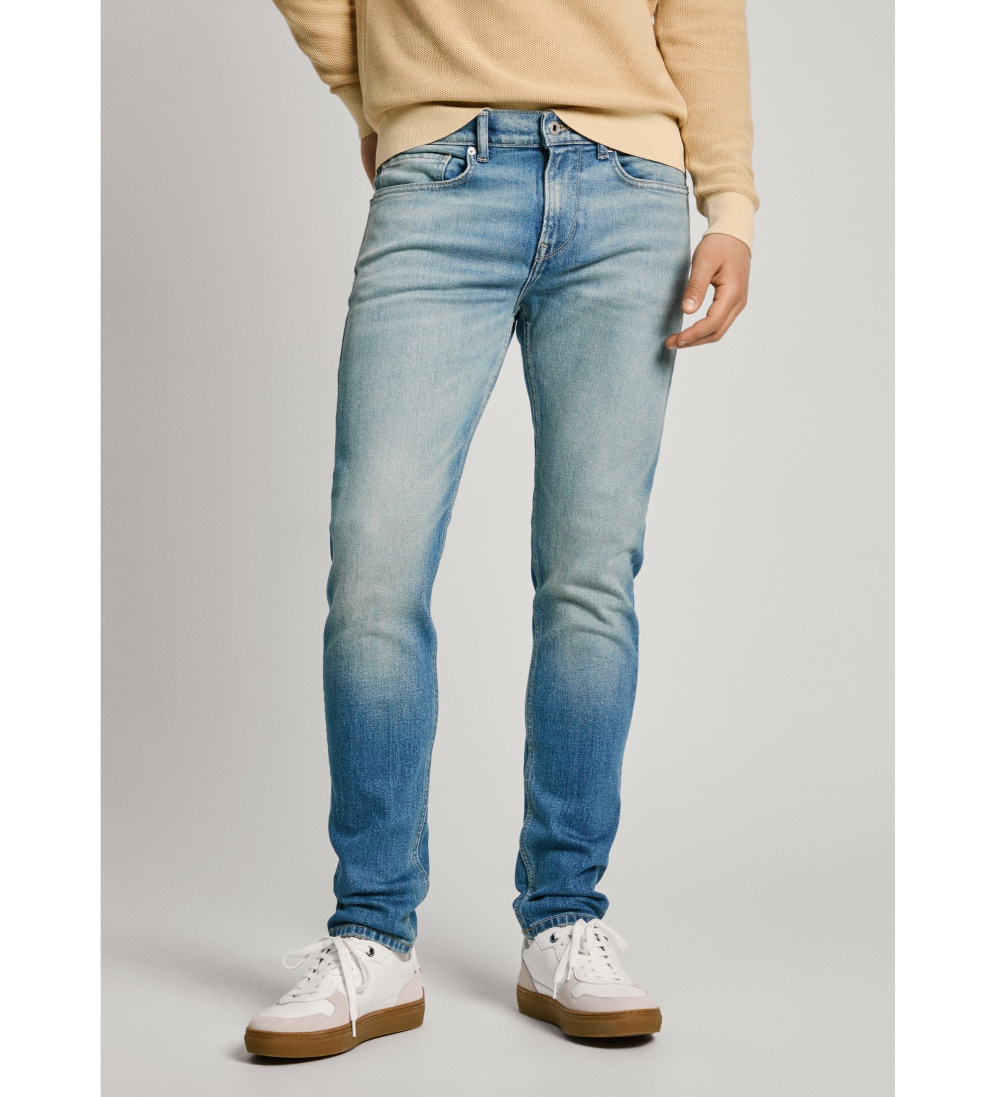 Pepe Jeansvoor mannen. PM207388HV5 Slanke jeans blauw (34/30), Casual, Katoen, Denim, Duurzaam