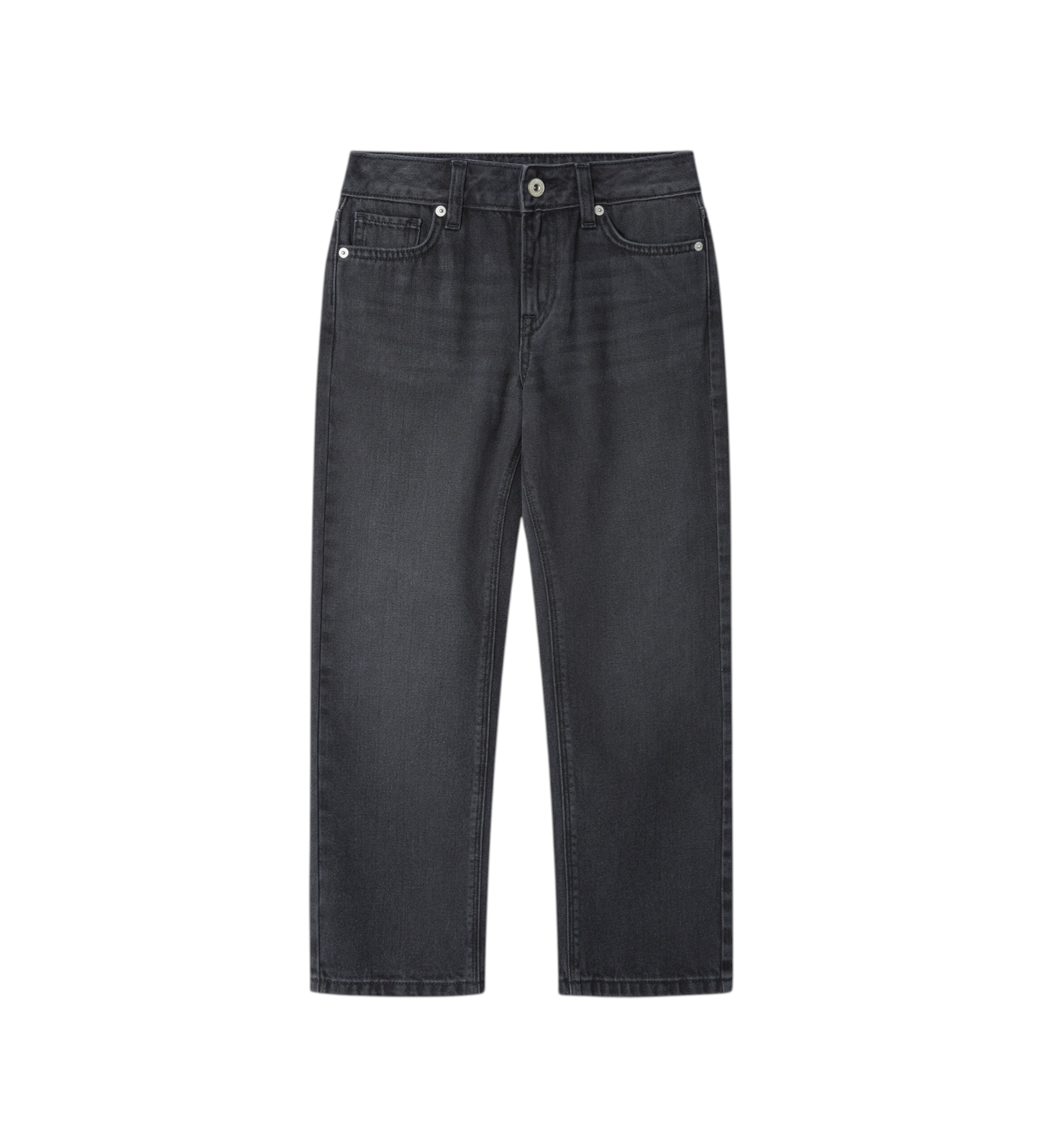 Pepe Jeans für Mädchen. PG20000029F1 Straight Fit Jeans Robyne schwarz (14años= 164cm), Lässig, Baumwolle, Kinderbekleidung