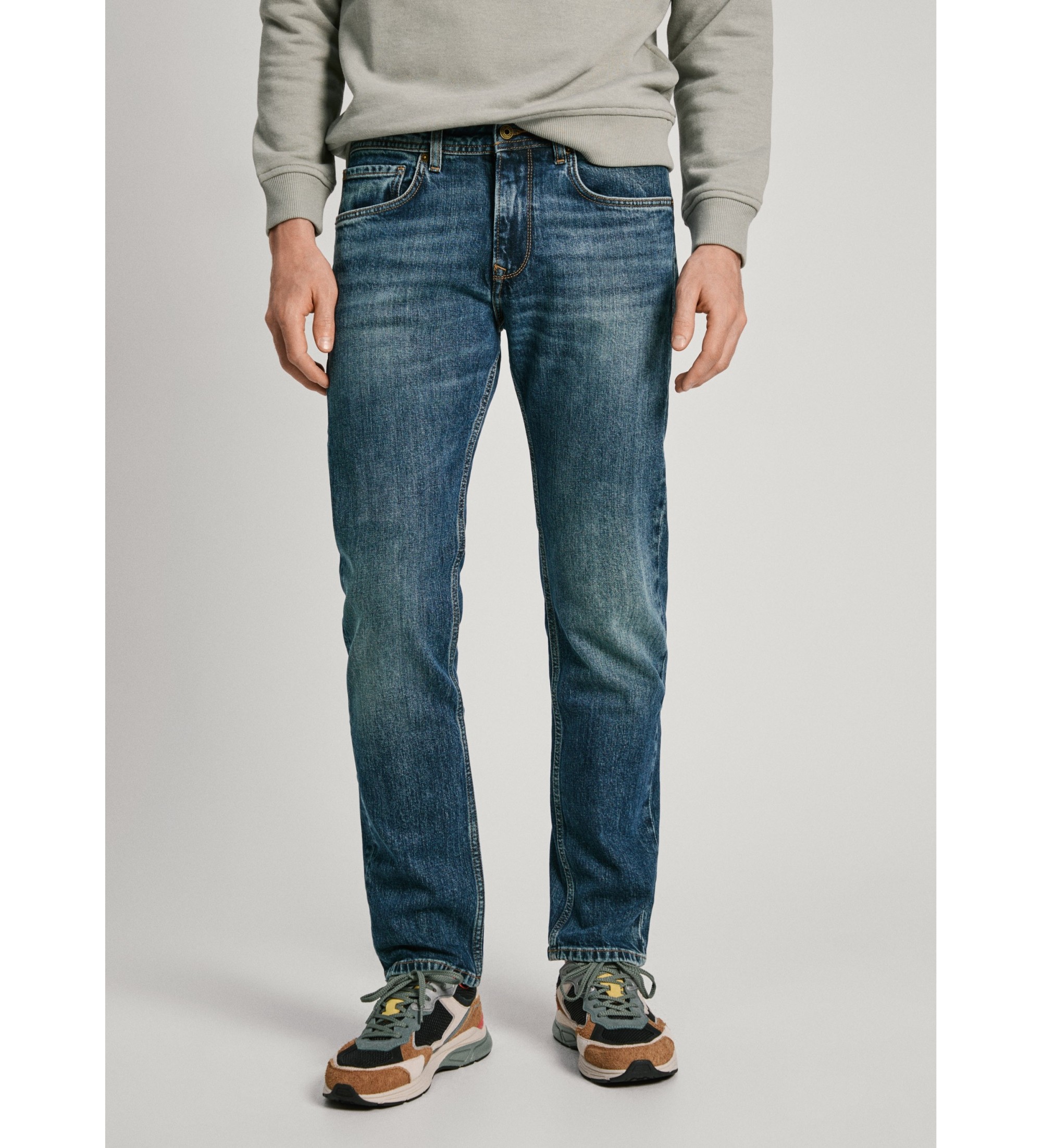 Pepe Jeans für Herren. PM207393HW6 Jeans Gerade blau (29/34), Lässig, Baumwolle, Denim, Nachhaltig