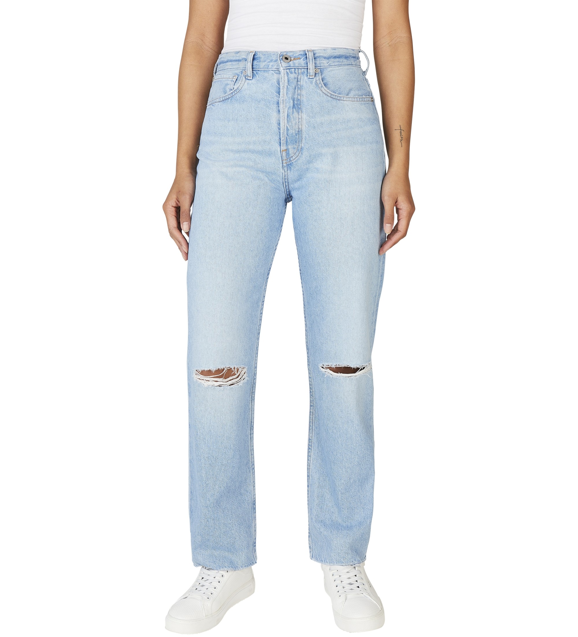 Pepe Jeans für Damen. PL204593RI5 Jeans in gerader Passform Celyn blau (28/30), Lässig, Baumwolle, Denim, Nachhaltig