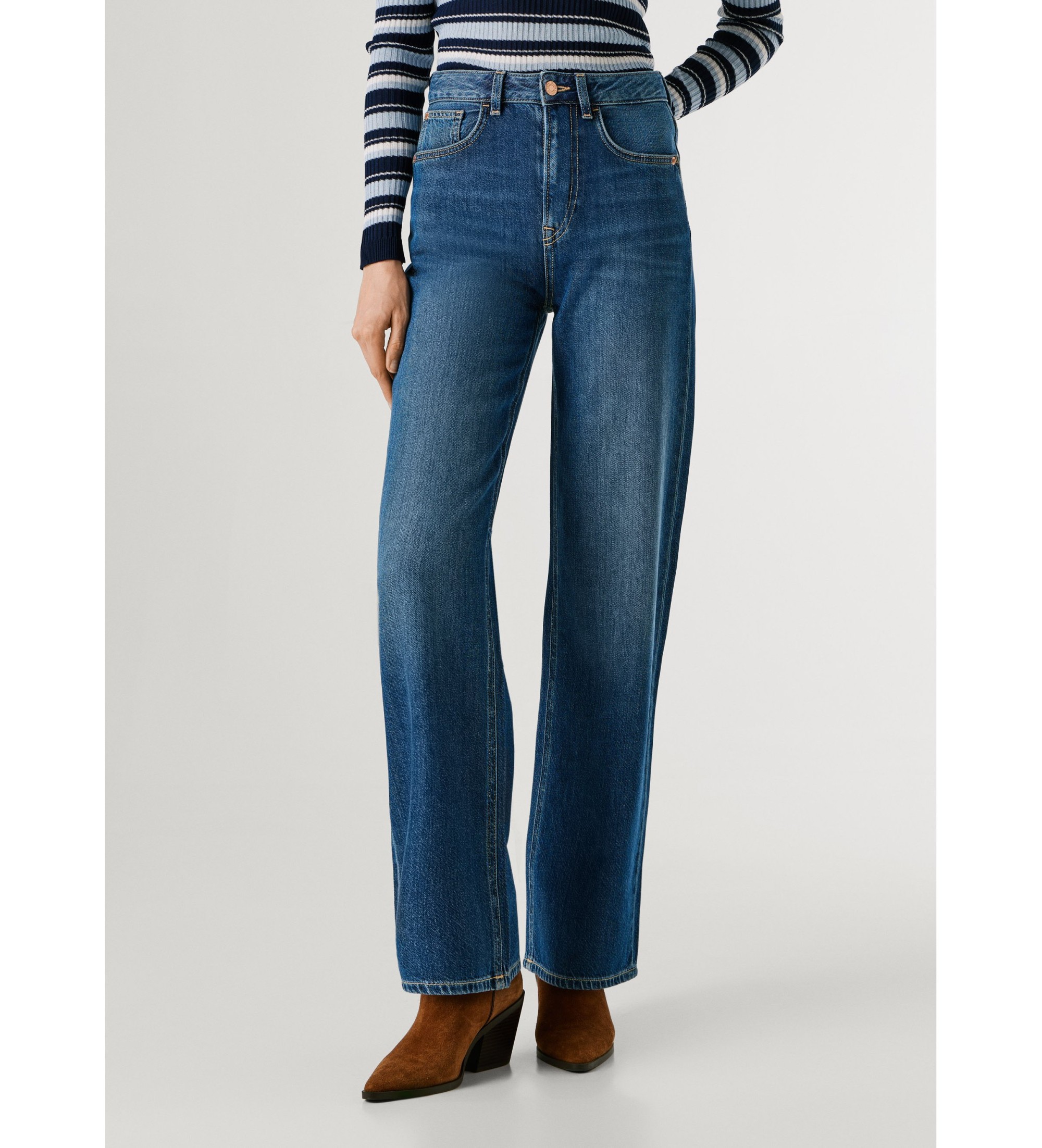 Pepe Jeans für Damen. PL20506964F2 Jeans Lexa blau (24/32), Lässig, Baumwolle, Denim