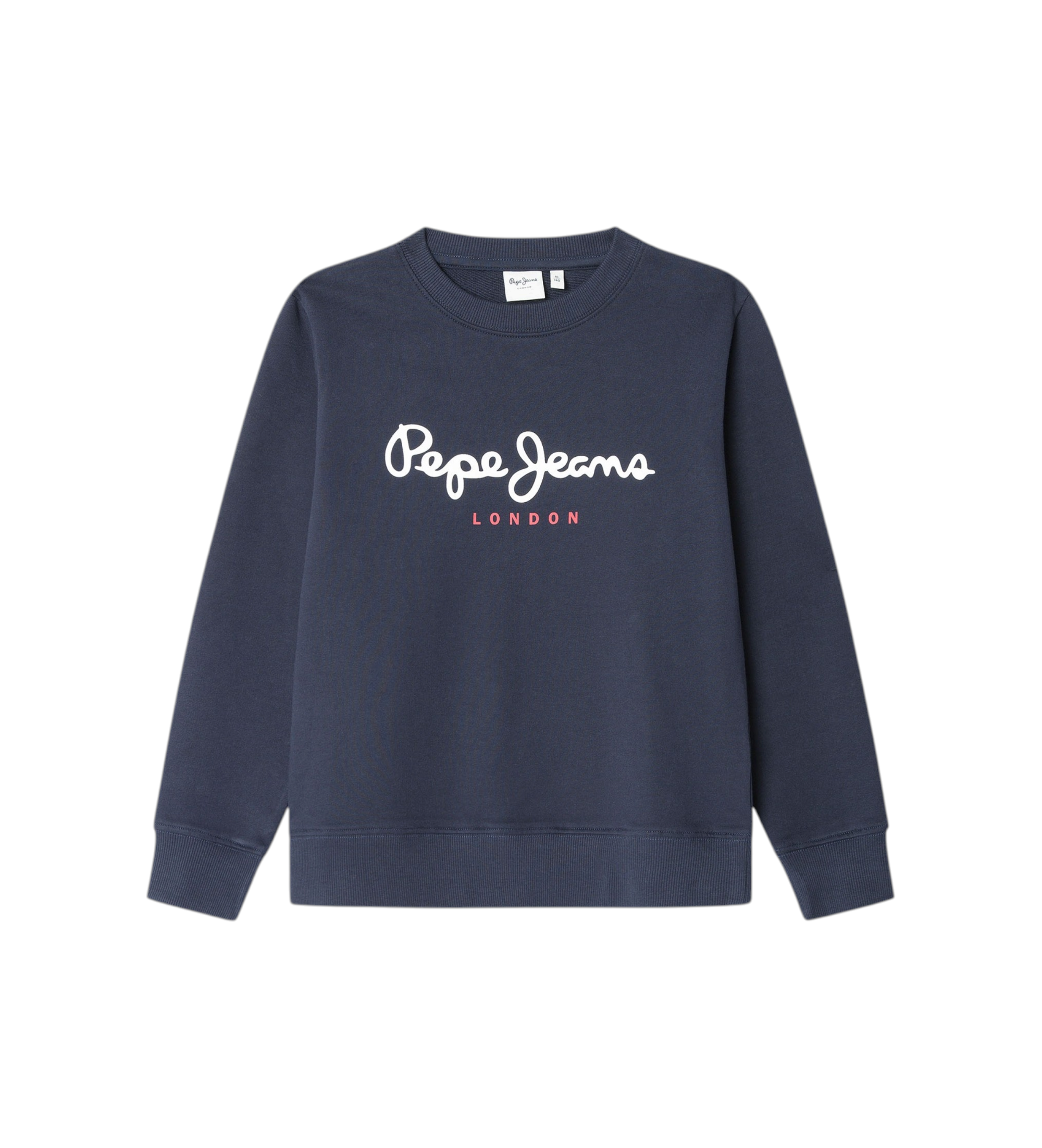 Pepe Jeans für Jungen. PB5800016 Art marineblaues Sweatshirt (12años= 152cm), Lässig, Baumwolle, Kinderbekleidung