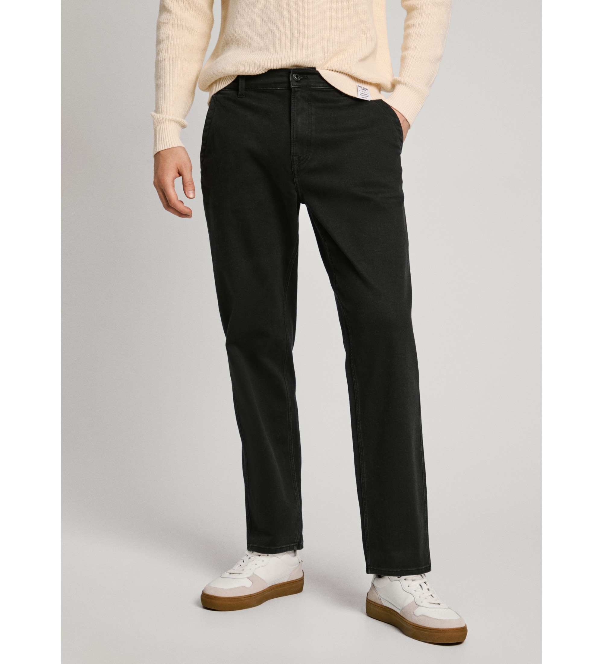 Pepe Jeansvoor mannen. PM207707XH3 Gymdigo blauwe taps toelopende jeans (32/32), Zwart, Casual, Katoen, Denim