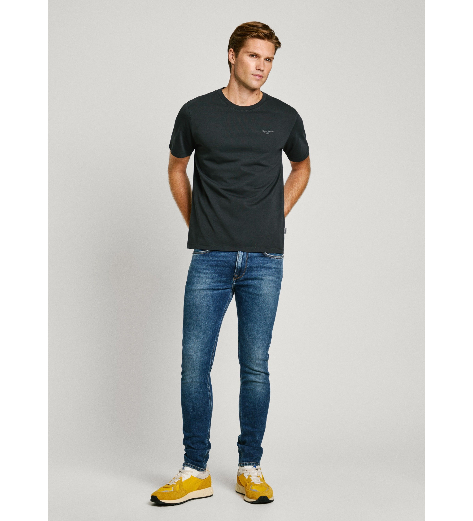 Pepe Jeans für Herren. PM207390EF5 Jeans in taillierter Passform Stanley blau (28/32), Lässig, Denim, Nachhaltig