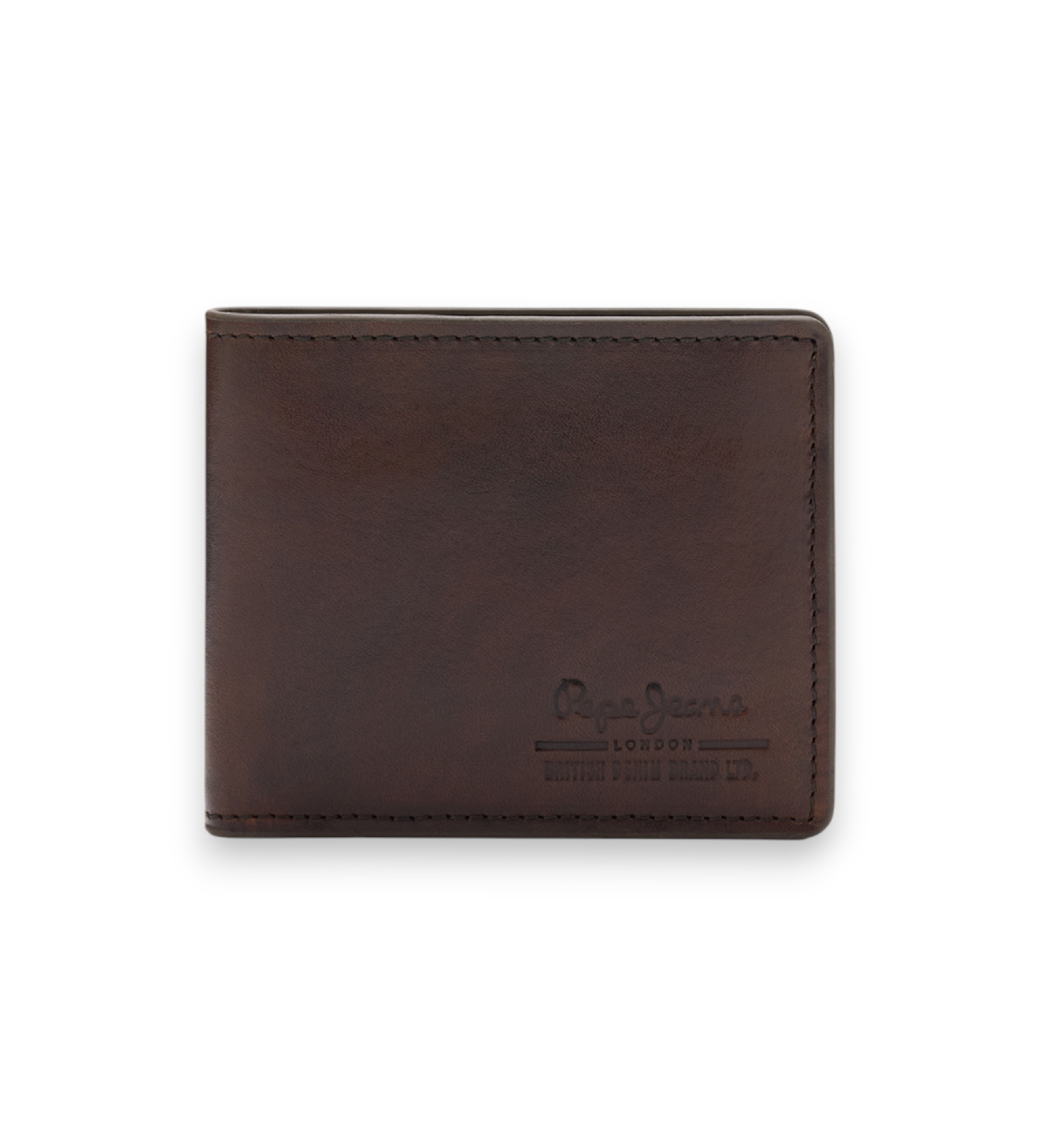 Pepe Jeans für Herren. PM070387 Braunes Tate Portemonnaie (OSFA), Lässig, Leder