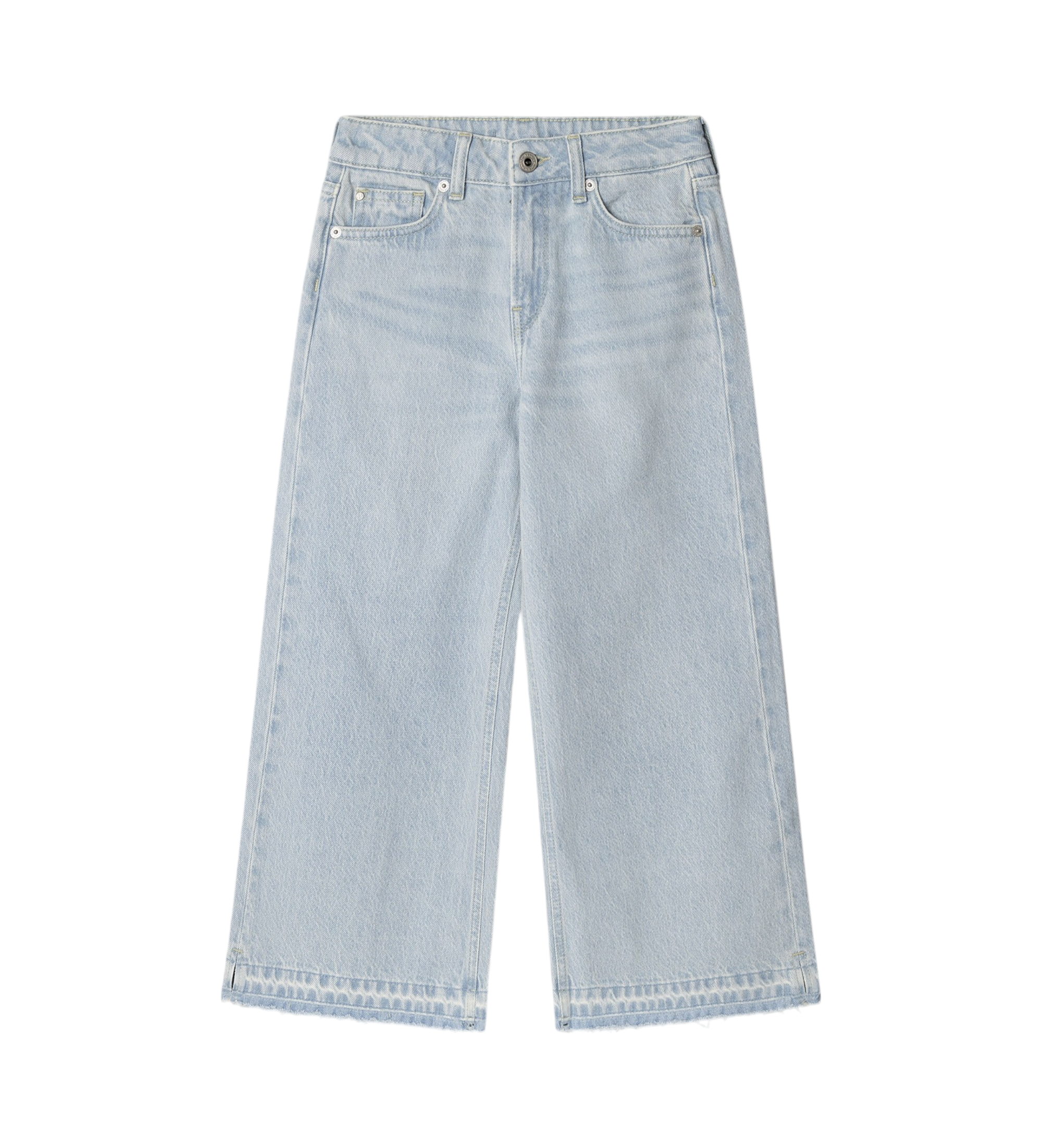 Pepe Jeans für Mädchen. PG201703PR4 Weit geschnittene Jeans Hw Undone blau (16años= 176cm), Lässig, Baumwolle, Denim, Kinderbekleidung