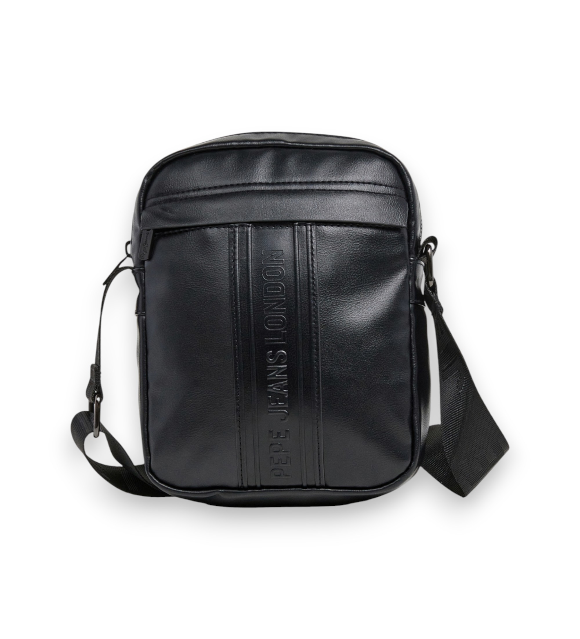 Pepe Jeans für Herren. PM030875 Wolf Brant Tasche schwarz (OSFA), Lässig, Polyurethan