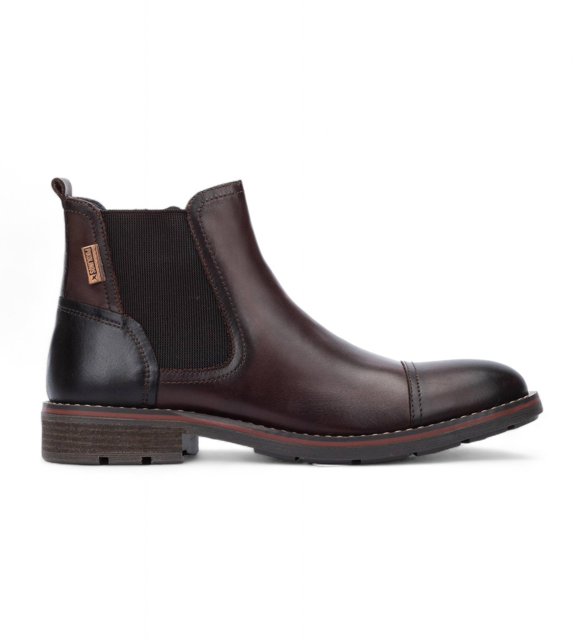Pikolinos für Herren. M2M-8022C1 York braune Lederstiefeletten (41), Wohnung, Reißverschluss, Lässig