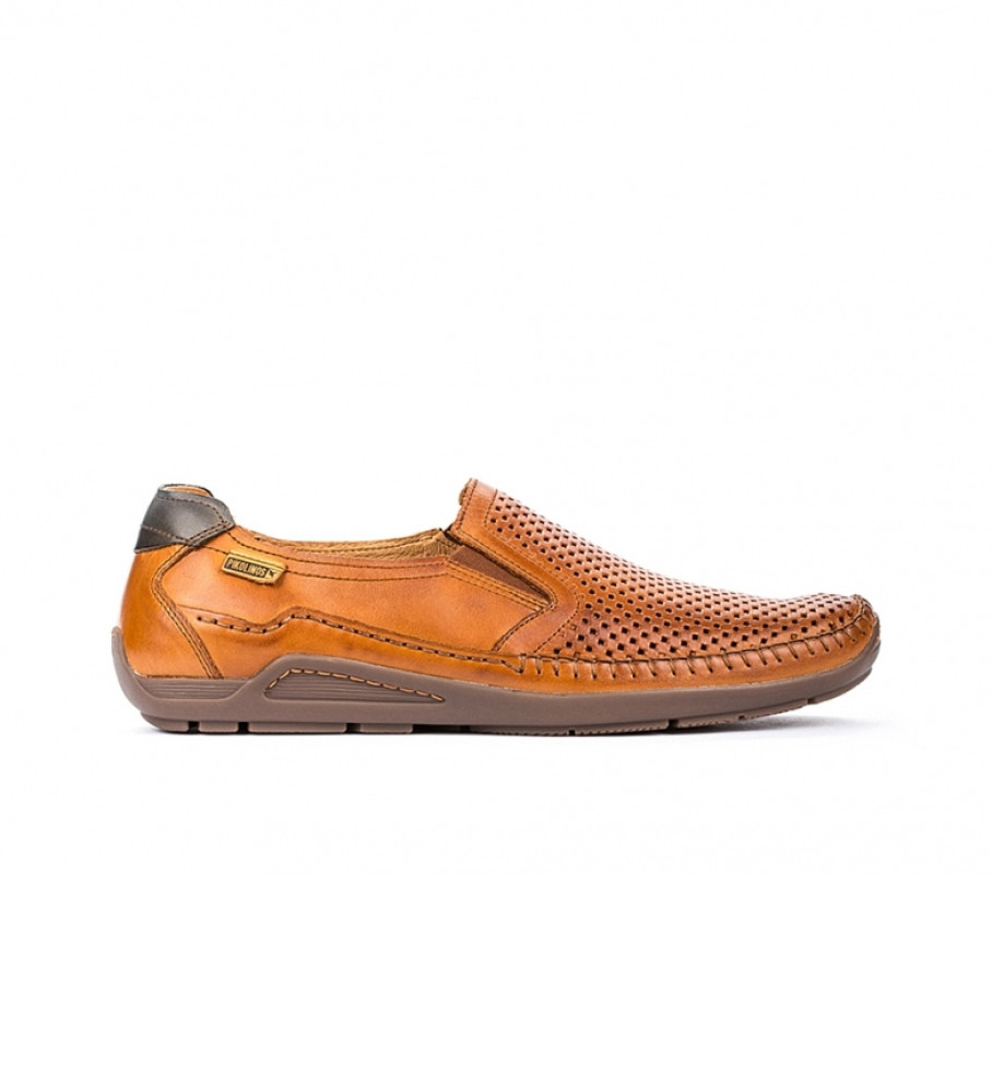 Pikolinos für Herren. 06H-3126 Lederschuhe Azoren 06H braun (40), Keine, Lässig