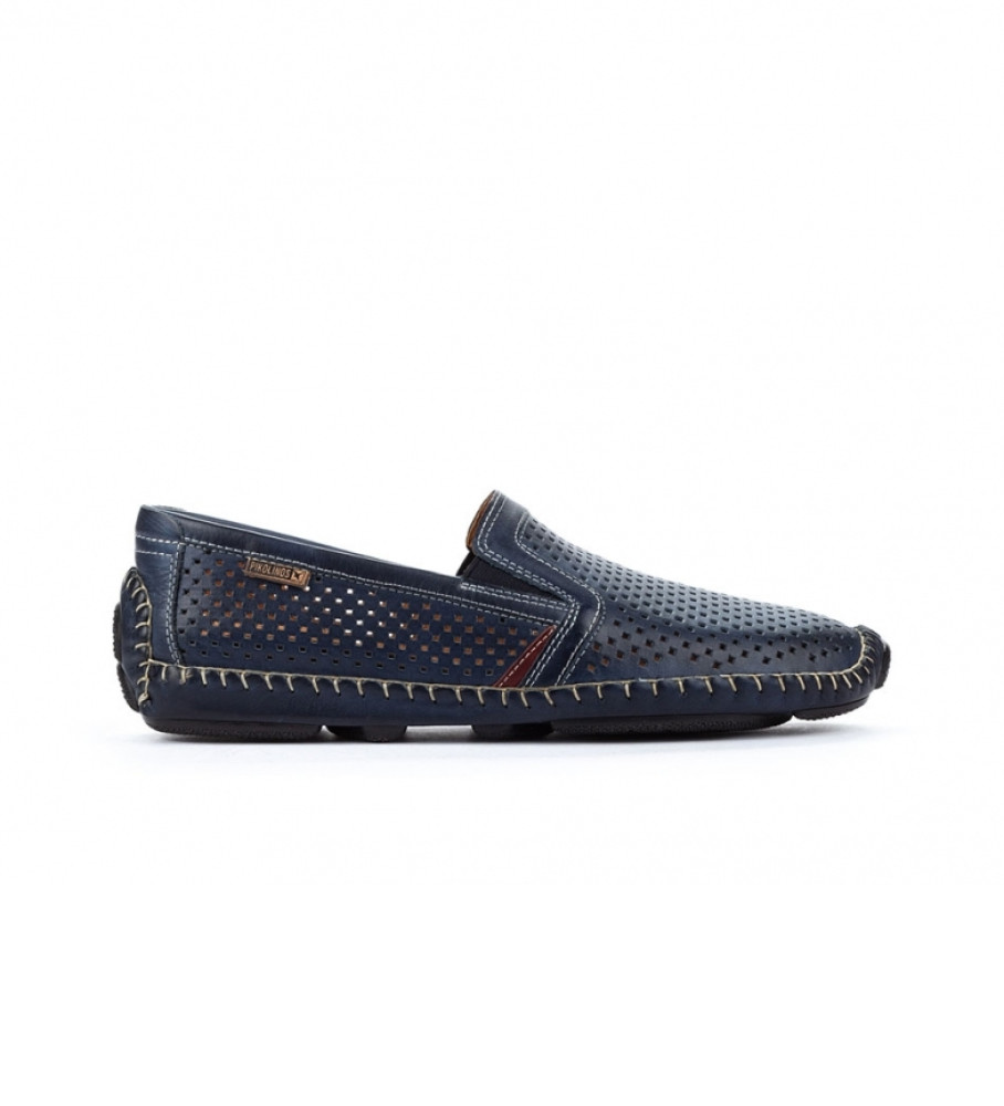 Pikolinos für Herren. 09Z-3100 Lederschuhe Jerez 09Z blau (45), Keine, Lässig