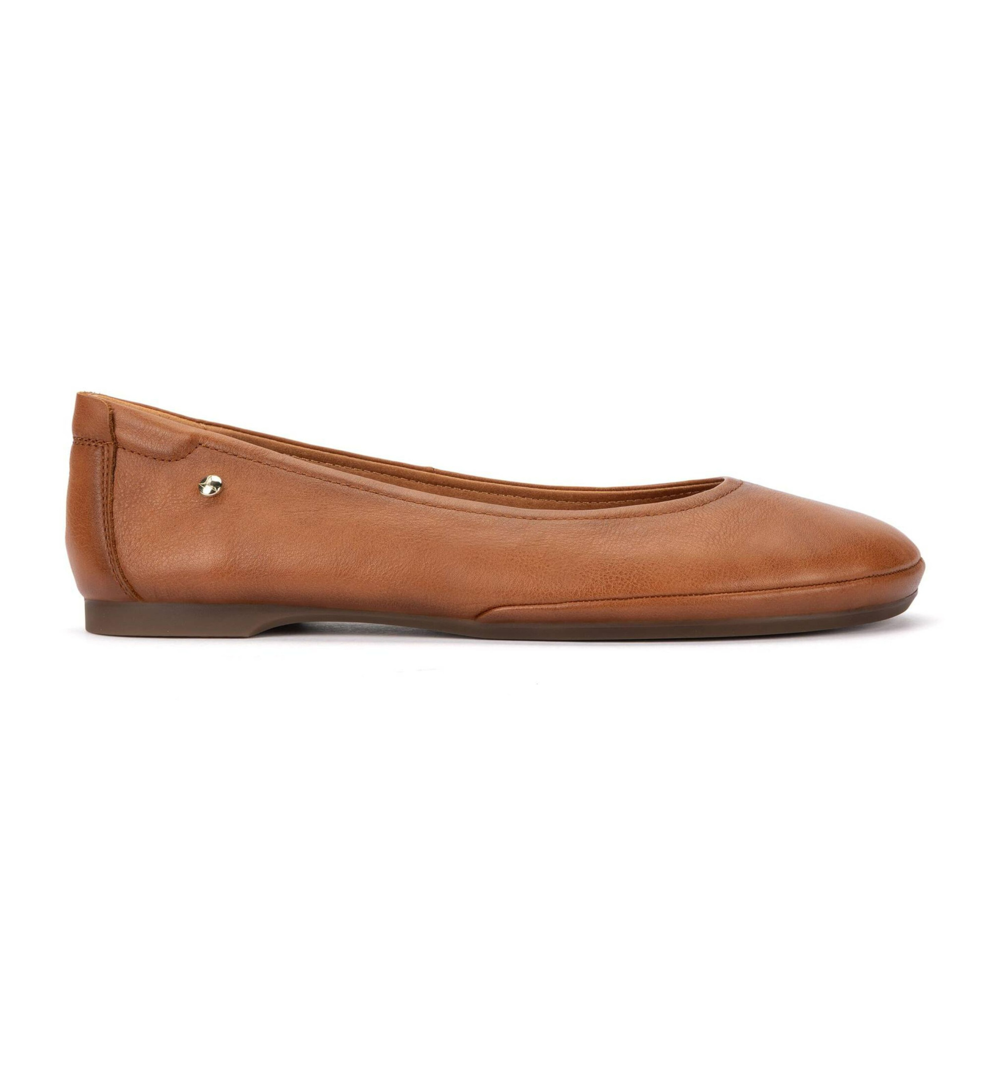 Pikolinos für Damen. W2S-2655CO Carmona Ballerinas aus braunem Leder (37), Wohnung, Keine, Lässig
