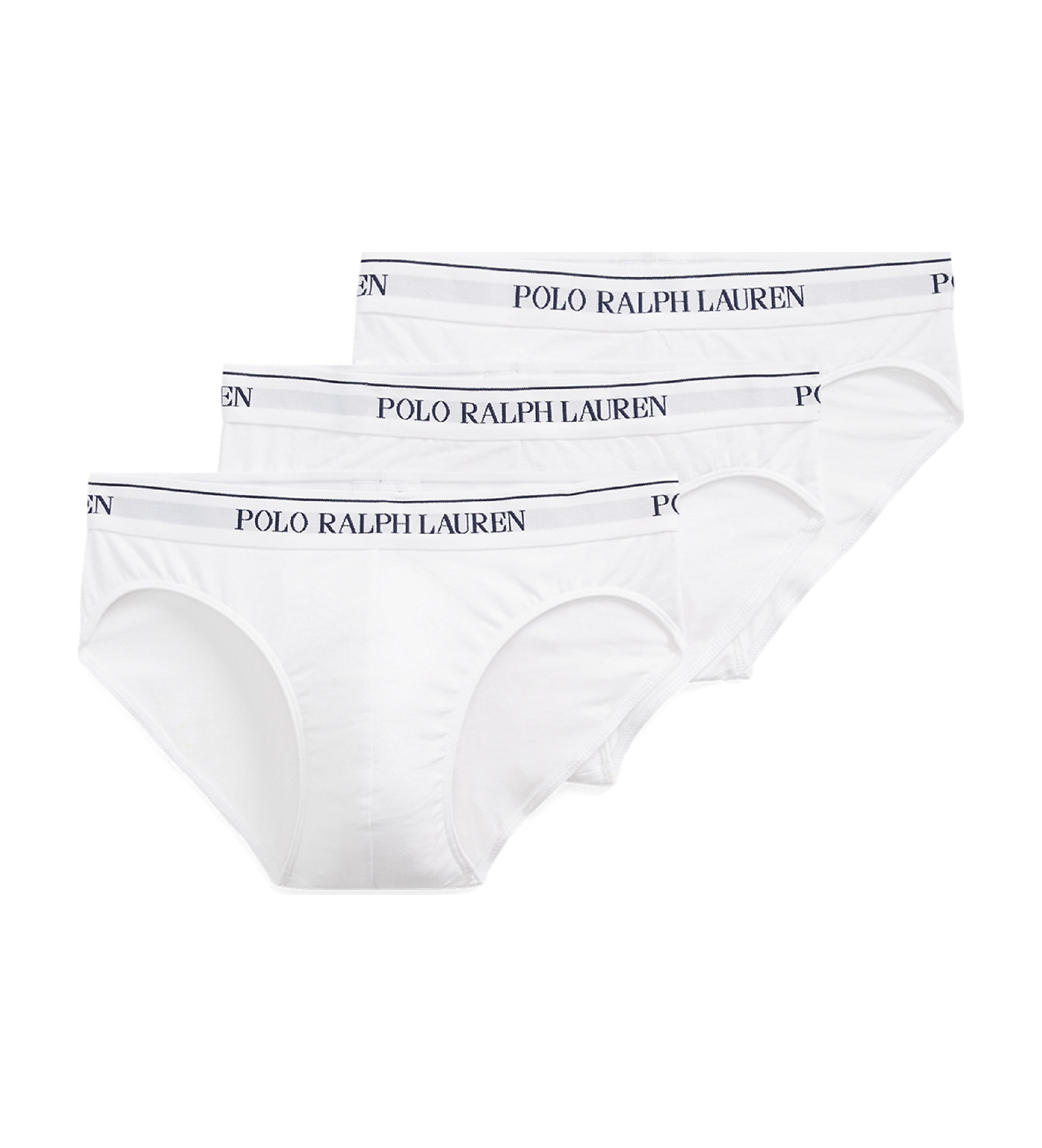Polo Ralph Lauren für Herren. 714835884001 3er-Pack weißer Classic-Slips (M), Heimtextilien, Baumwolle