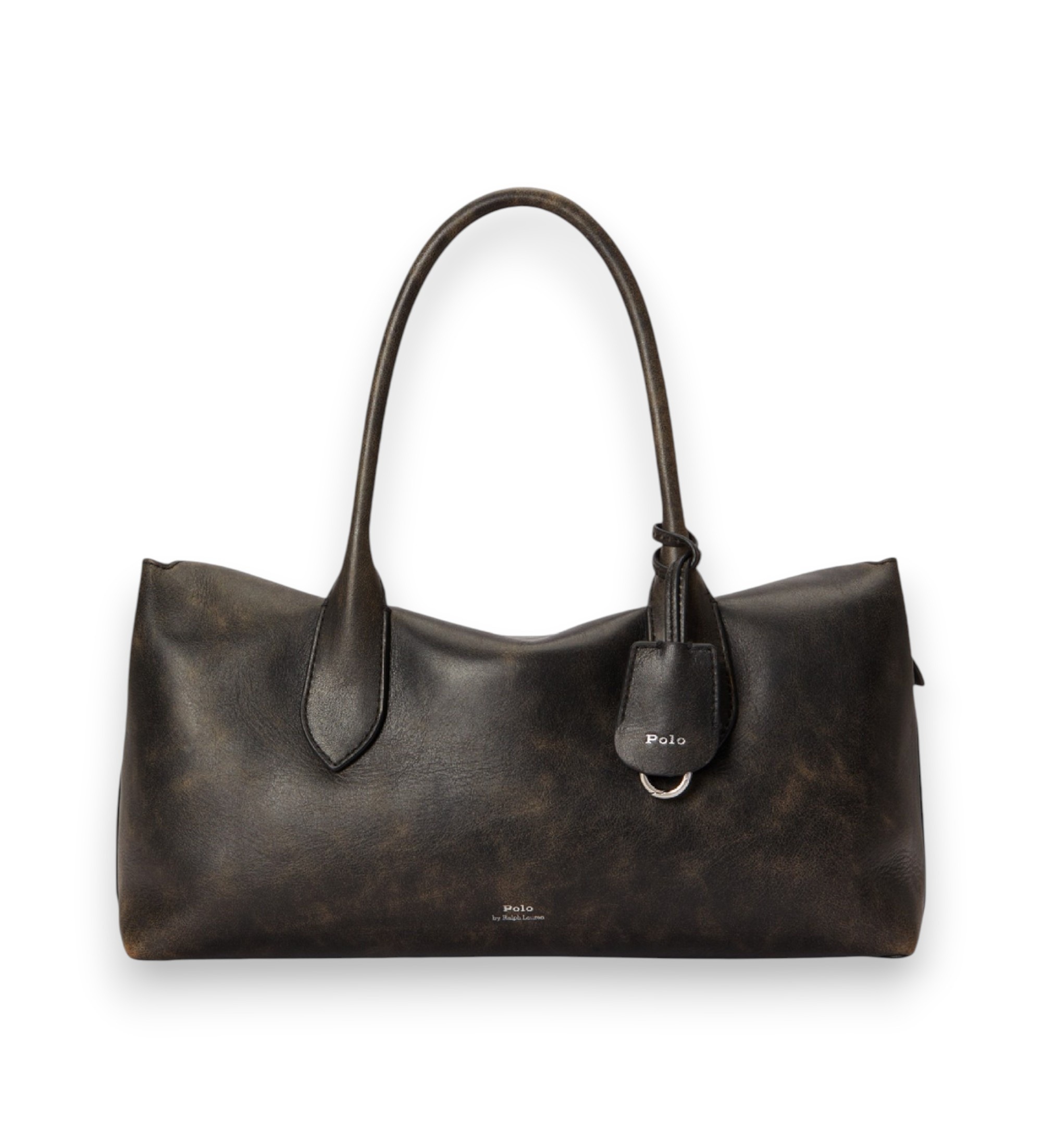 Polo Ralph Lauren für Damen. 428P14289001 Bellport Ledertasche schwarz (OSFA), Lässig