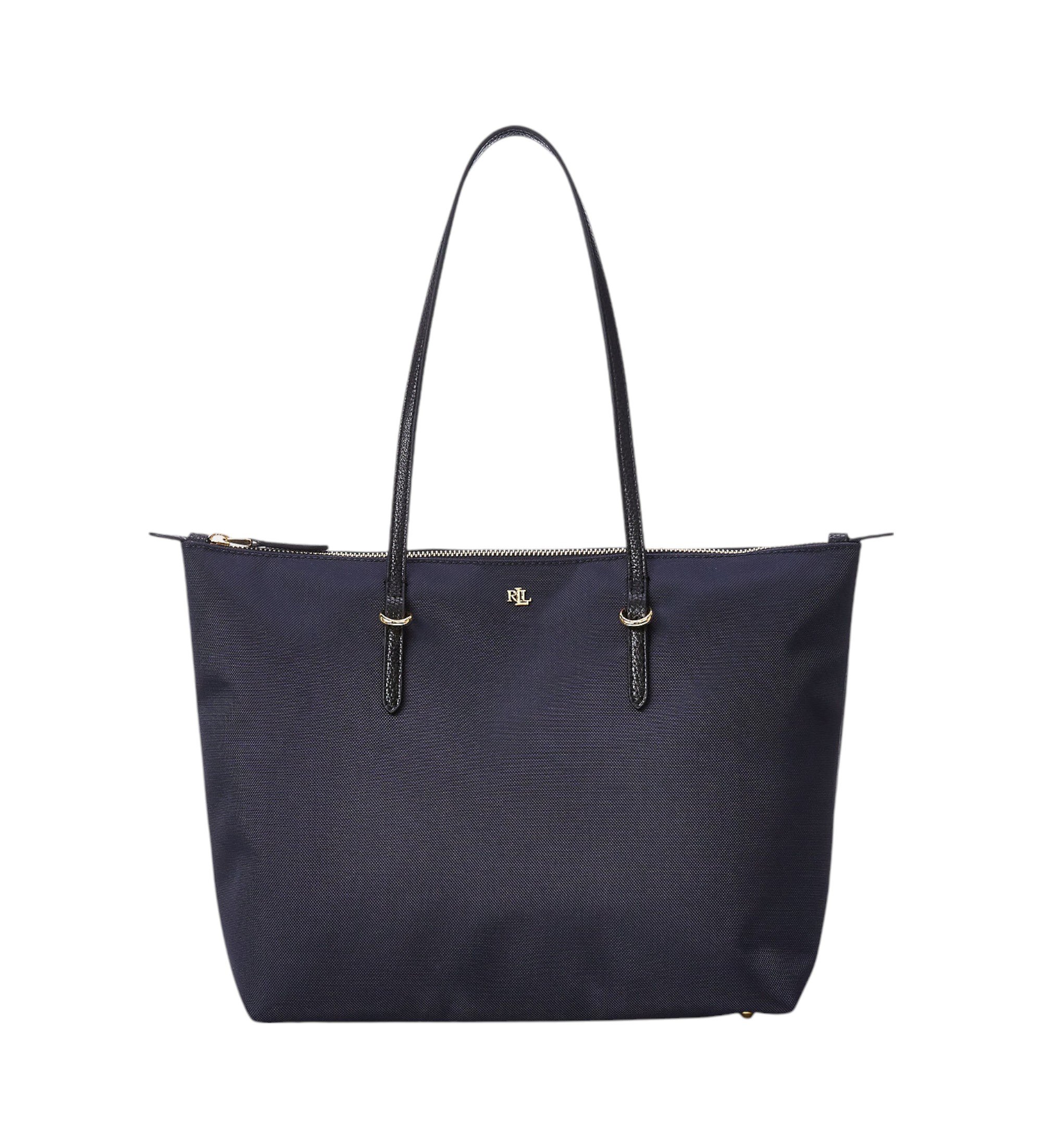 Lauren Ralph Lauren für Damen. 431916737001 Keaton mittelgroße Nylon Tragetasche navy (OSFA), Lässig, Nachhaltig, Marine