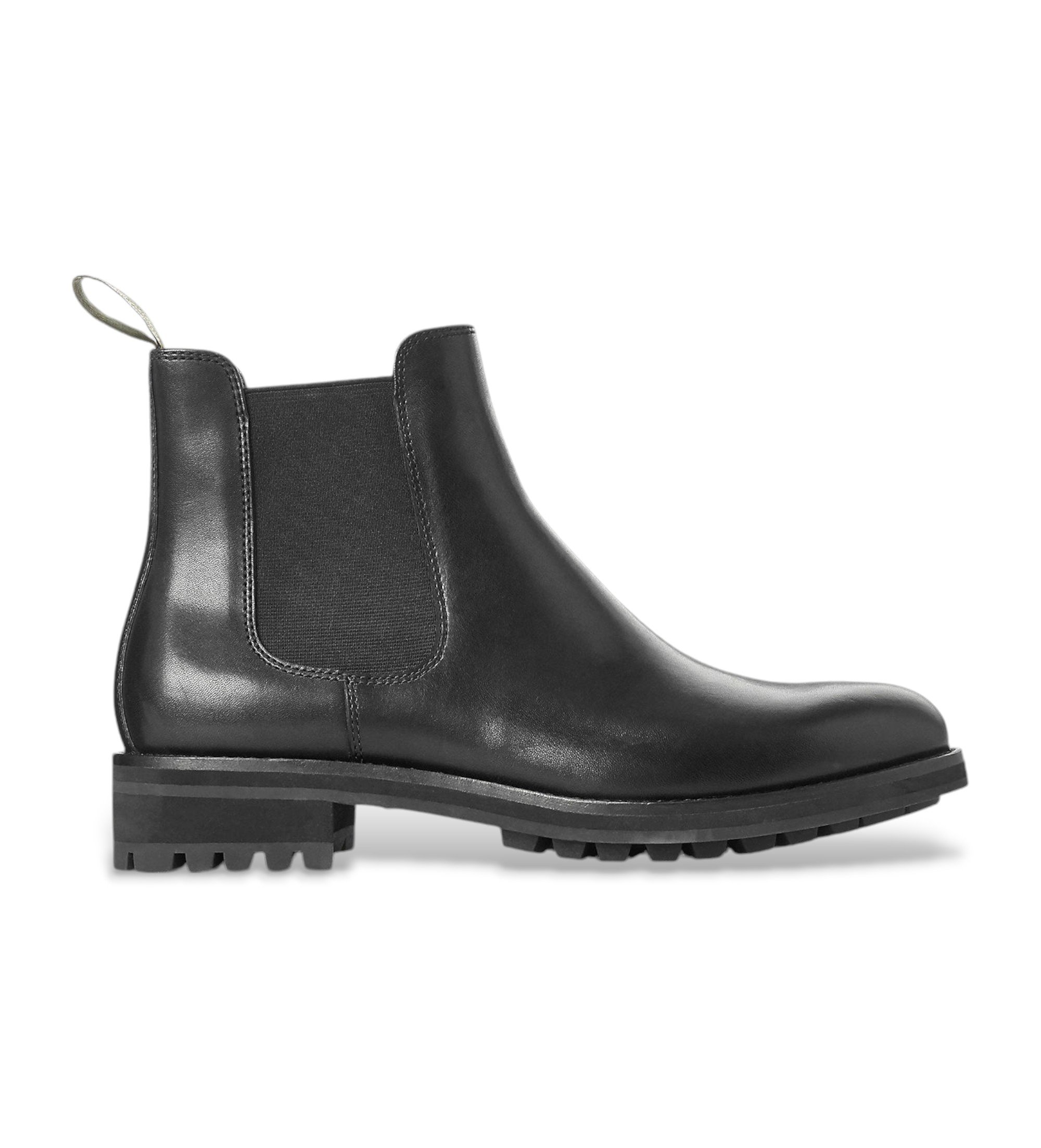 Polo Ralph Lauren für Herren. 812754385001 Bryson Lederstiefelette schwarz (43), Wohnung, Keine, Lässig