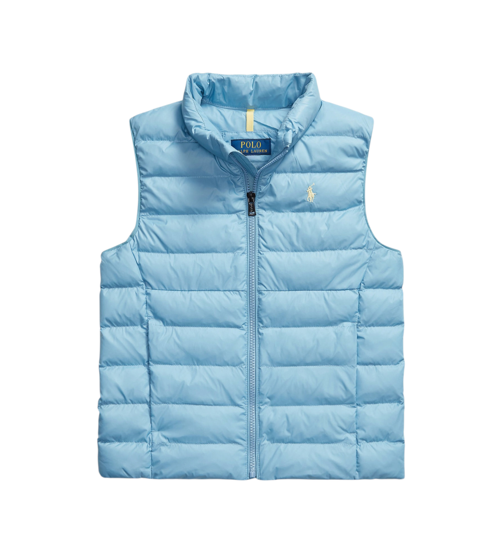 Polo Ralph Lauren für Jungen. 323B15067005 Colden gepolsterte faltbare Weste blau ((S) 6/7años= 136/138cm), Lässig, Nylon, Kinderbekleidung