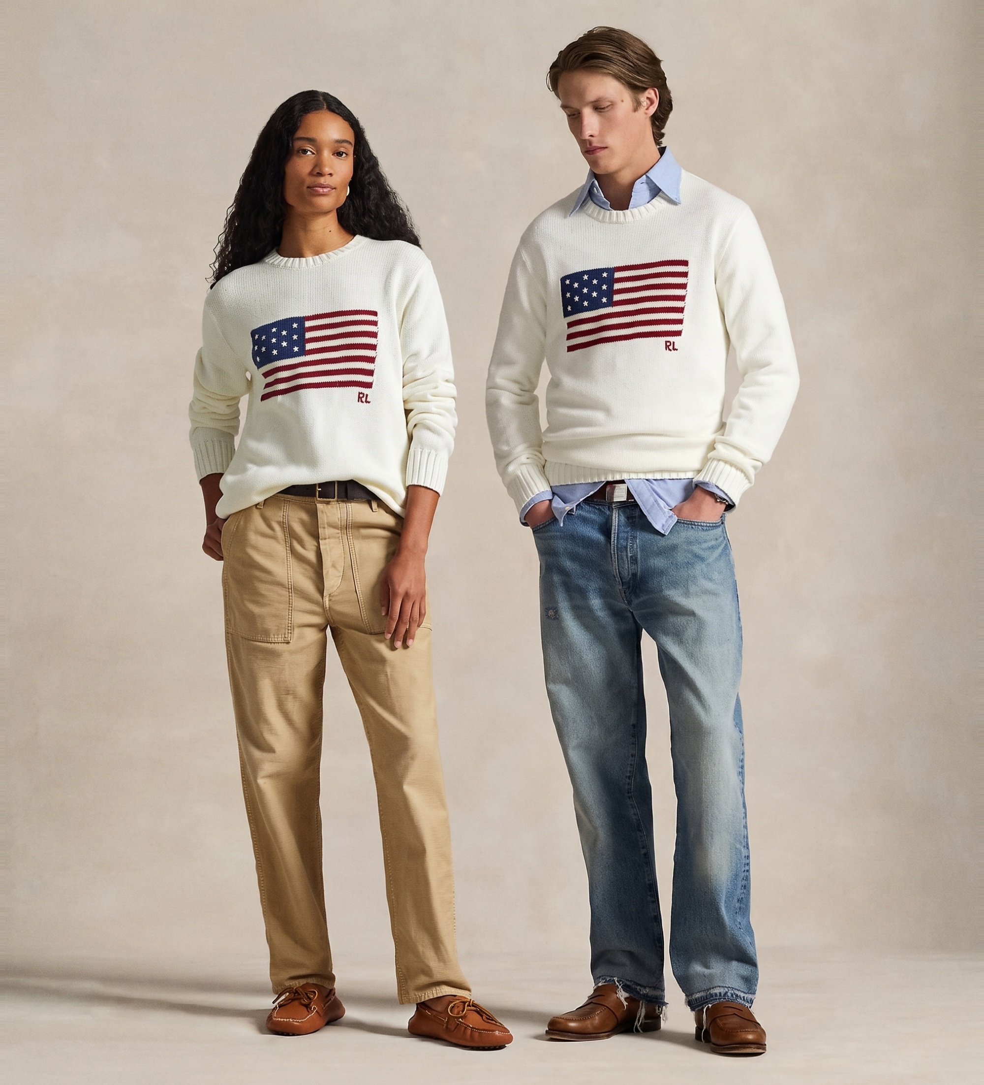 Polo Ralph Lauren Unisex. 710718281009 Das kultige Trikot mit weißer Flagge (M), Lässig, Baumwolle