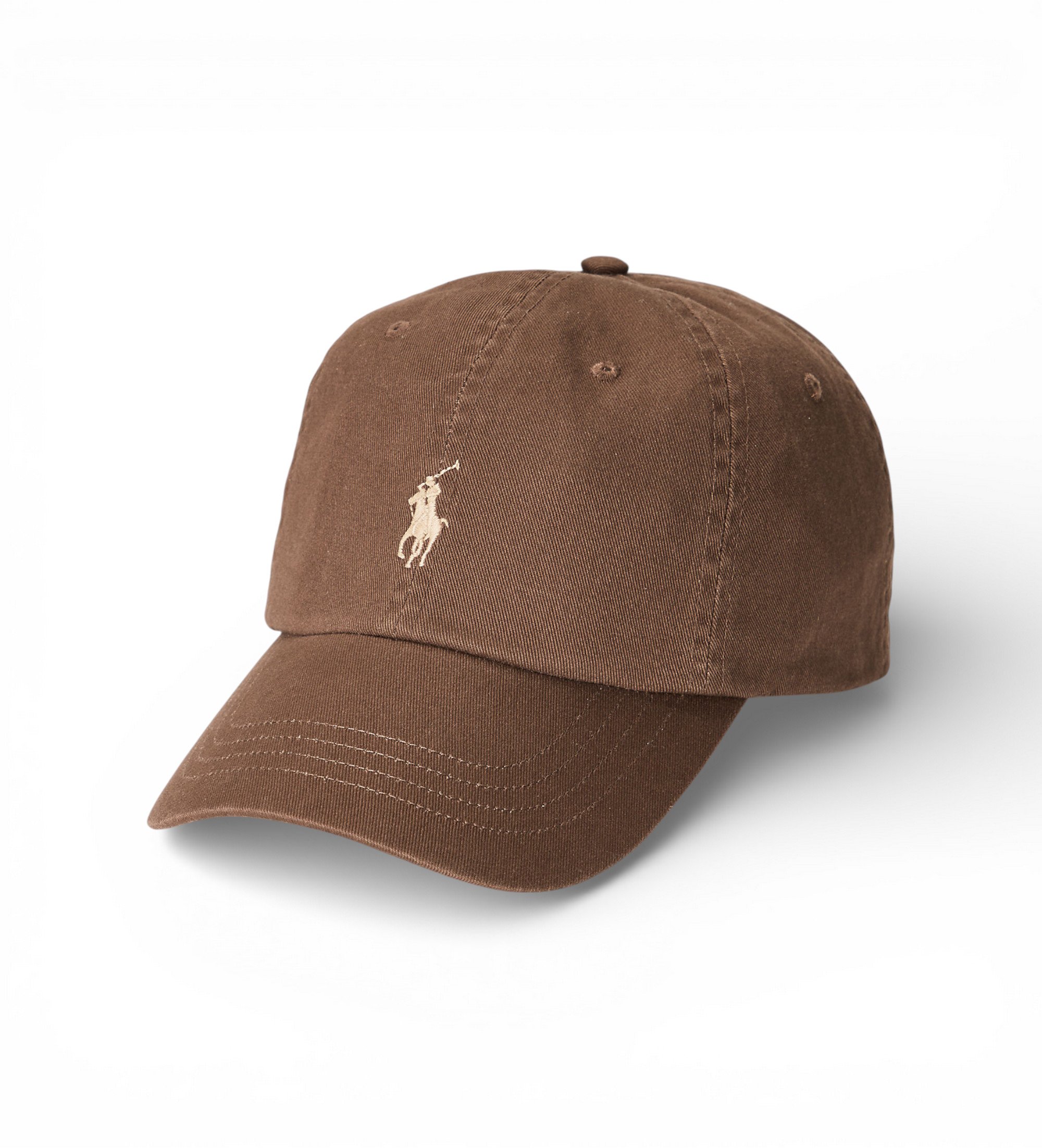 Polo Ralph Lauren für Herren. 710667709058 Die kultige braune Baumwollmütze (OSFA), Lässig, Baumwolle