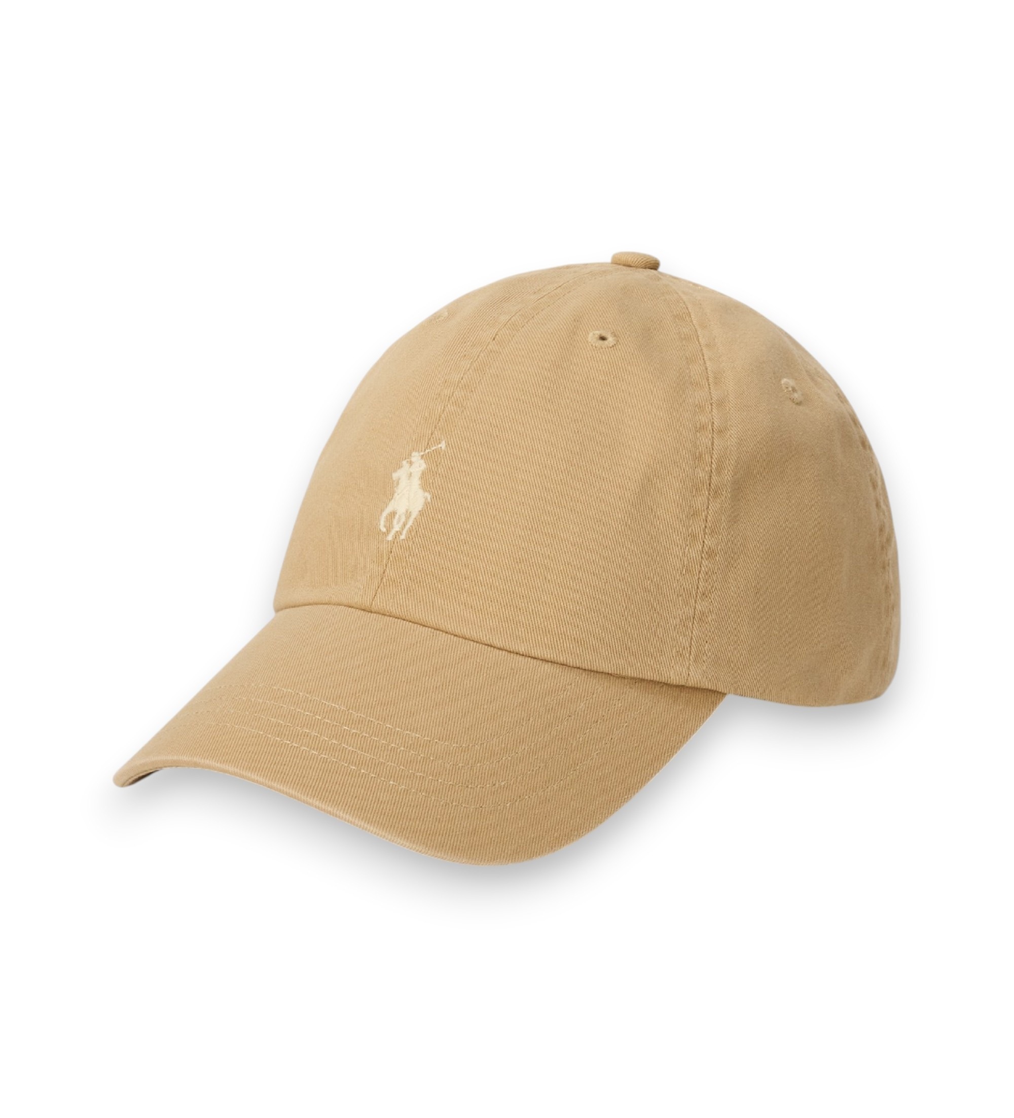 Polo Ralph Lauren für Herren. 710667709516 Die legendäre Baumwollmütze in Beige (OSFA), Lässig, Baumwolle