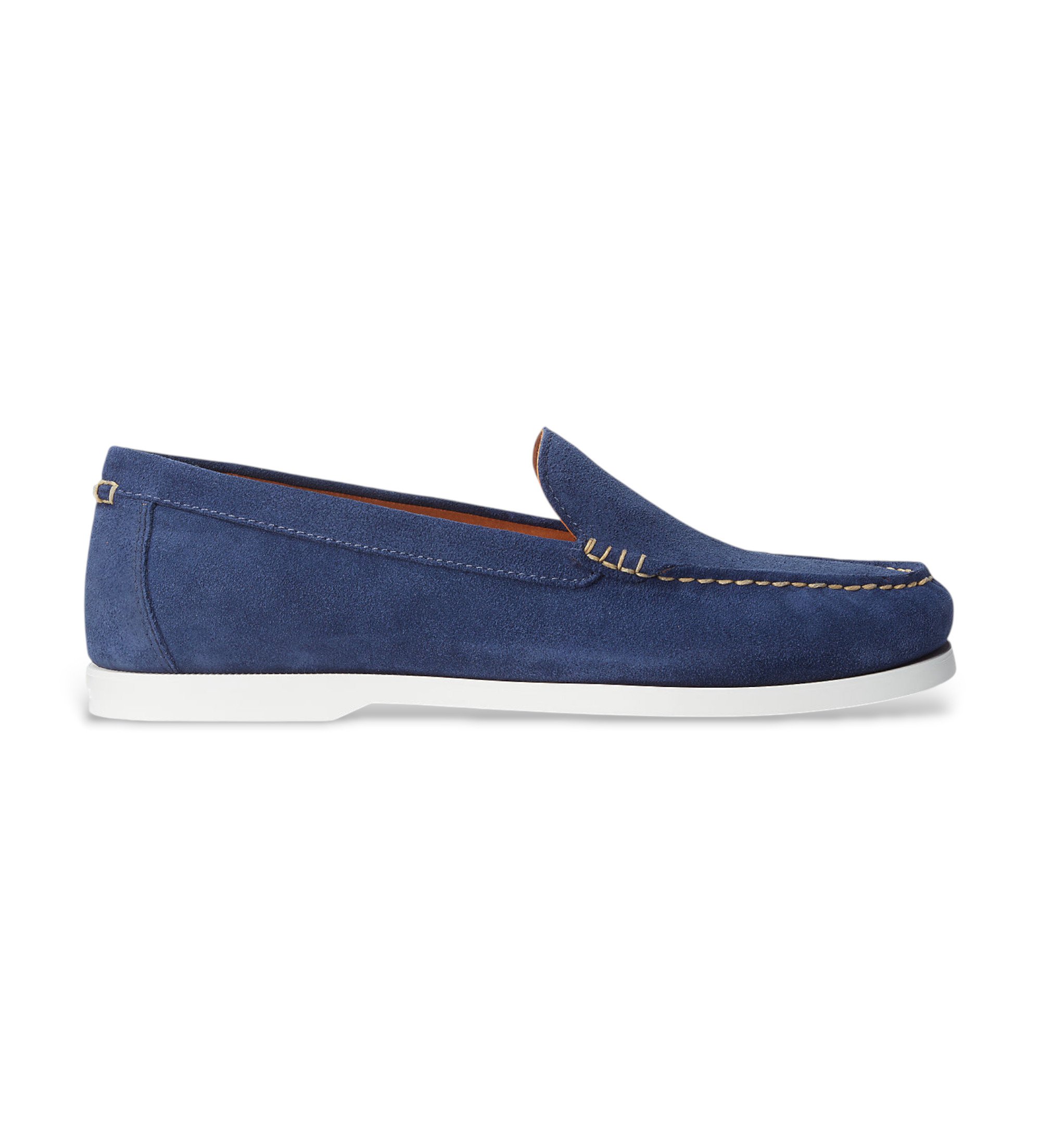 Polo Ralph Lauren für Herren. 803932196002 Merton Leder Mokassins blau (41), Wohnung, Keine, Lässig, Klassisch