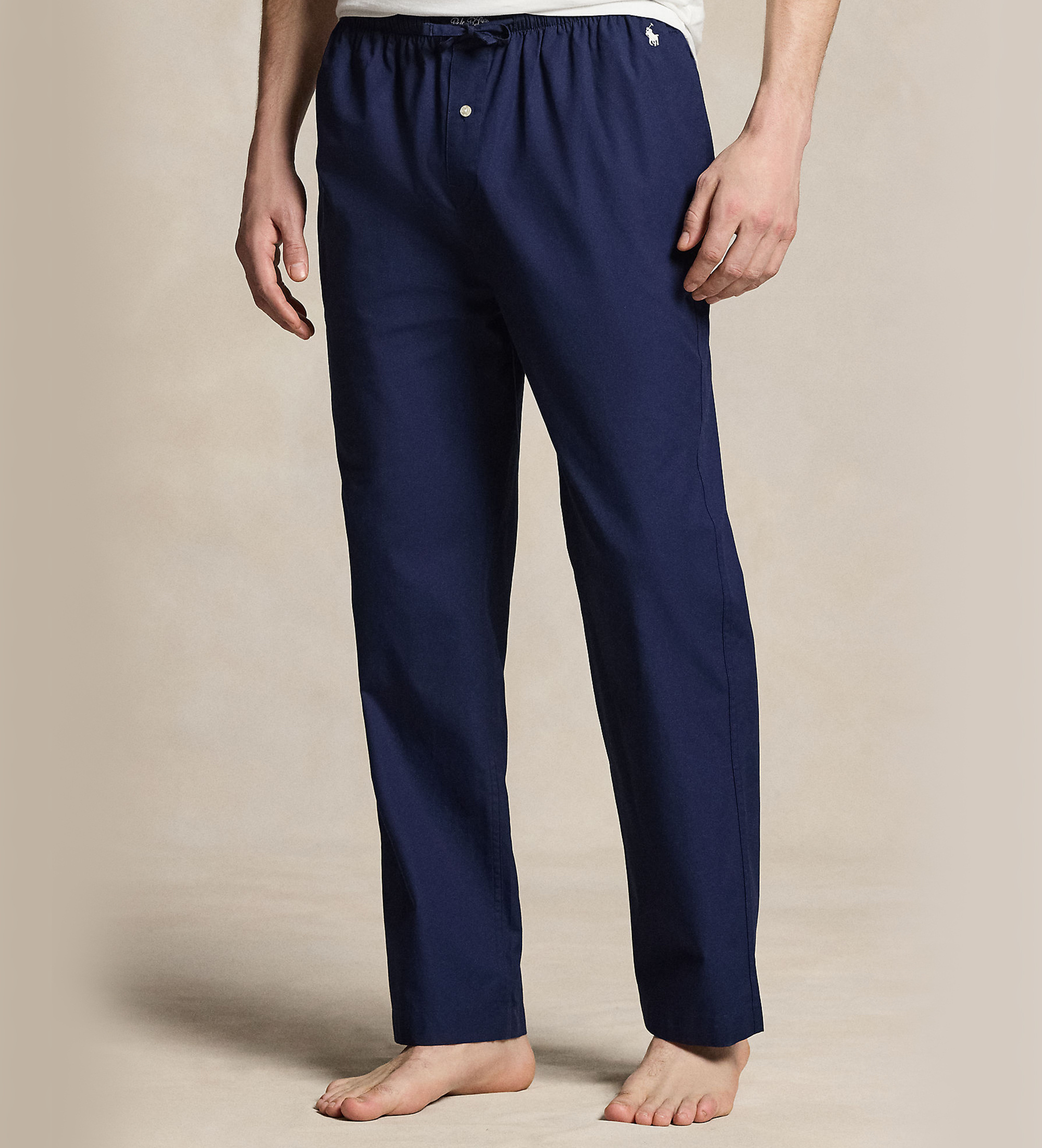 Polo Ralph Lauren für Herren. 714899509051 Gestreifte Pyjamahose aus Baumwolle in Marineblau (M), Heimtextilien