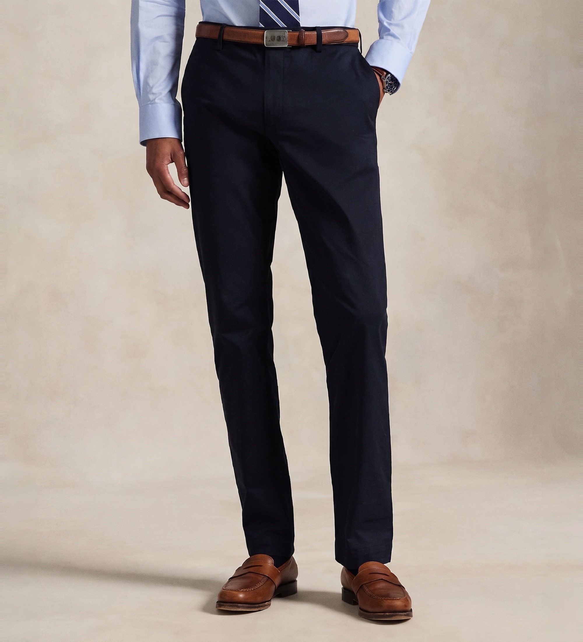 Polo Ralph Lauren für Herren. 710644988002 Stretch Slim Fit Hose navy (29/30), Lässig, Baumwolle, Marine