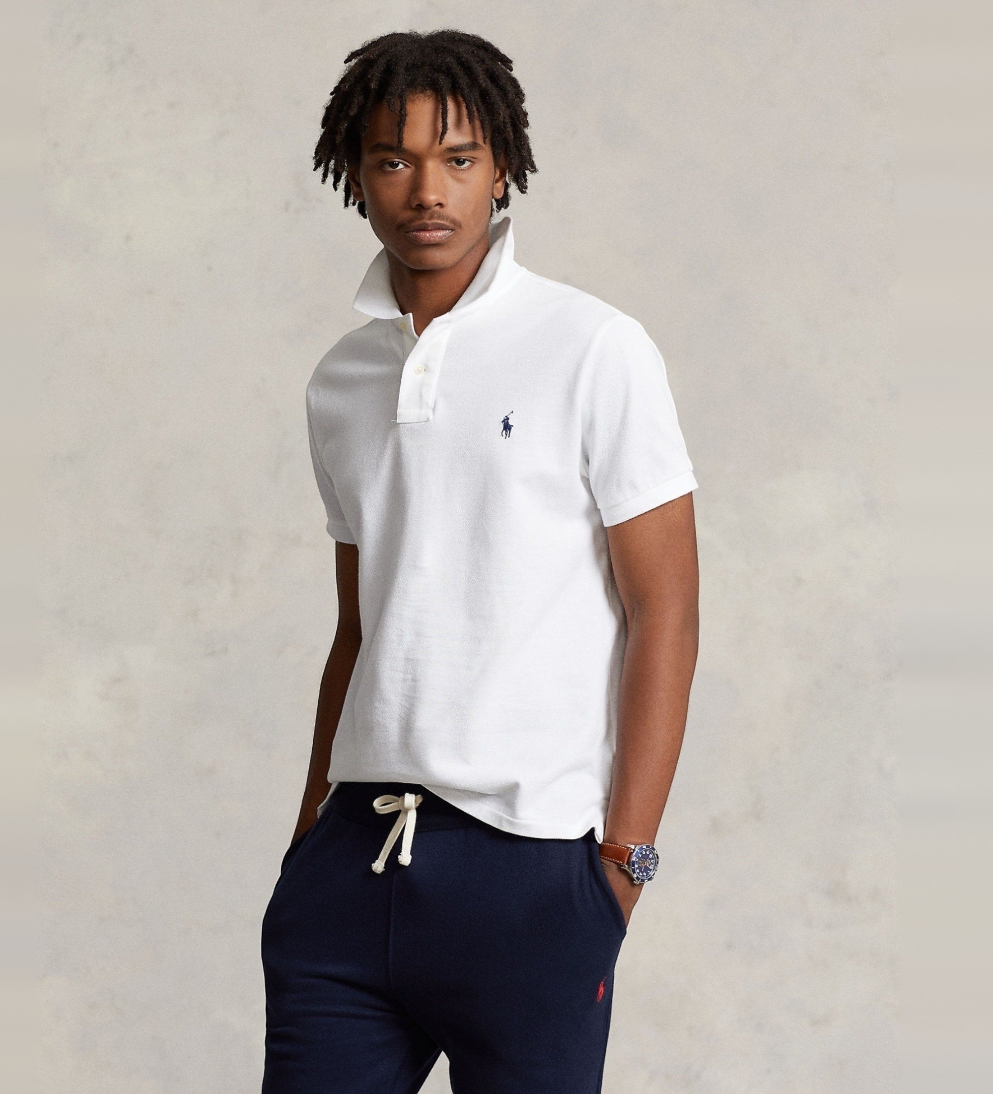 Polo Ralph Lauren für Herren. 710548797001 SS Slim Fit T-Shirt weiß (3XL), Lässig, Baumwolle, Kurzarm