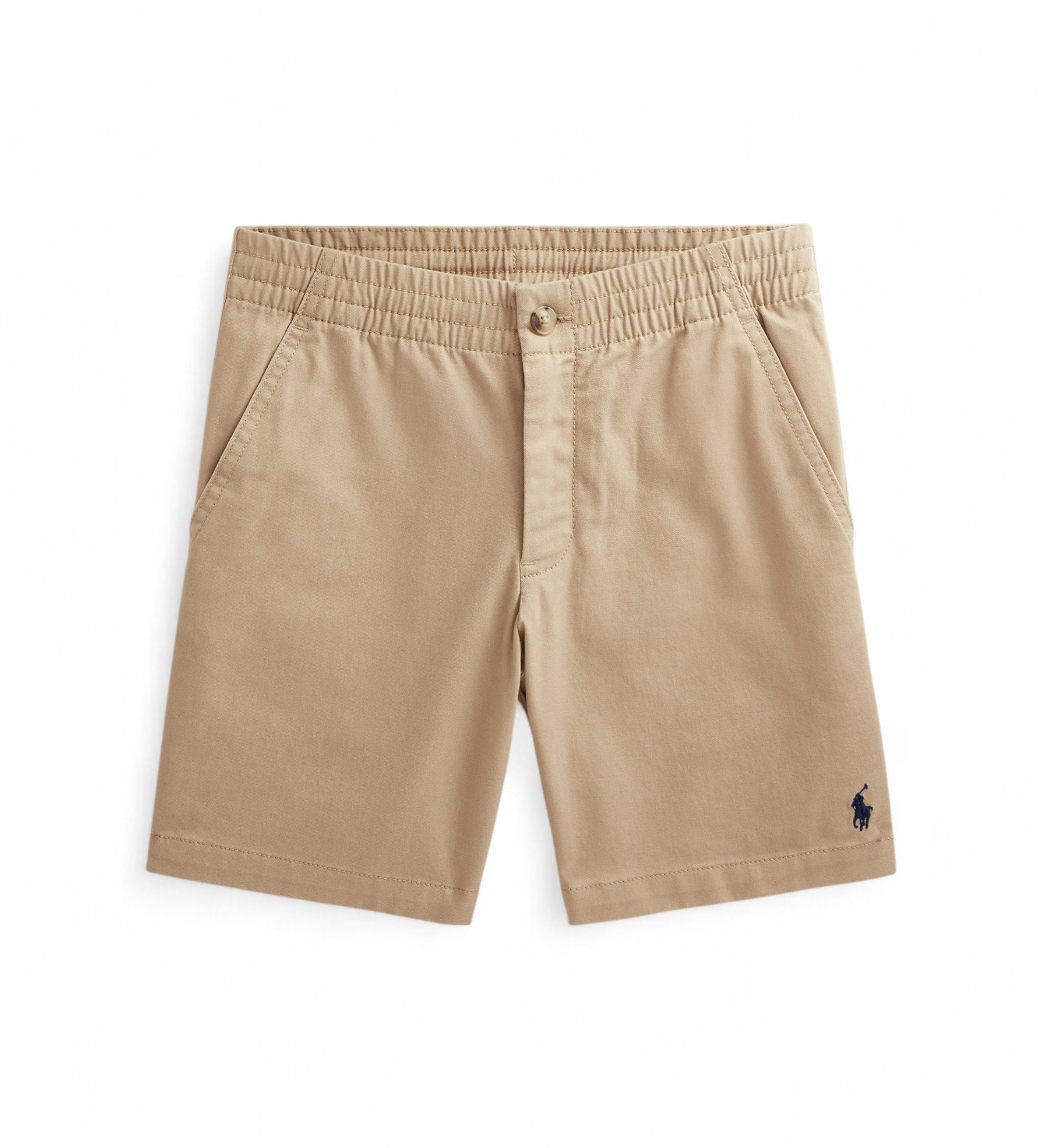 Polo Ralph Lauren für Jungen. 323855350002 Beigefarbene Bermuda-Shorts aus Baumwolle (6/7años= 136/138cm), Braun, Lässig, Kinderbekleidung