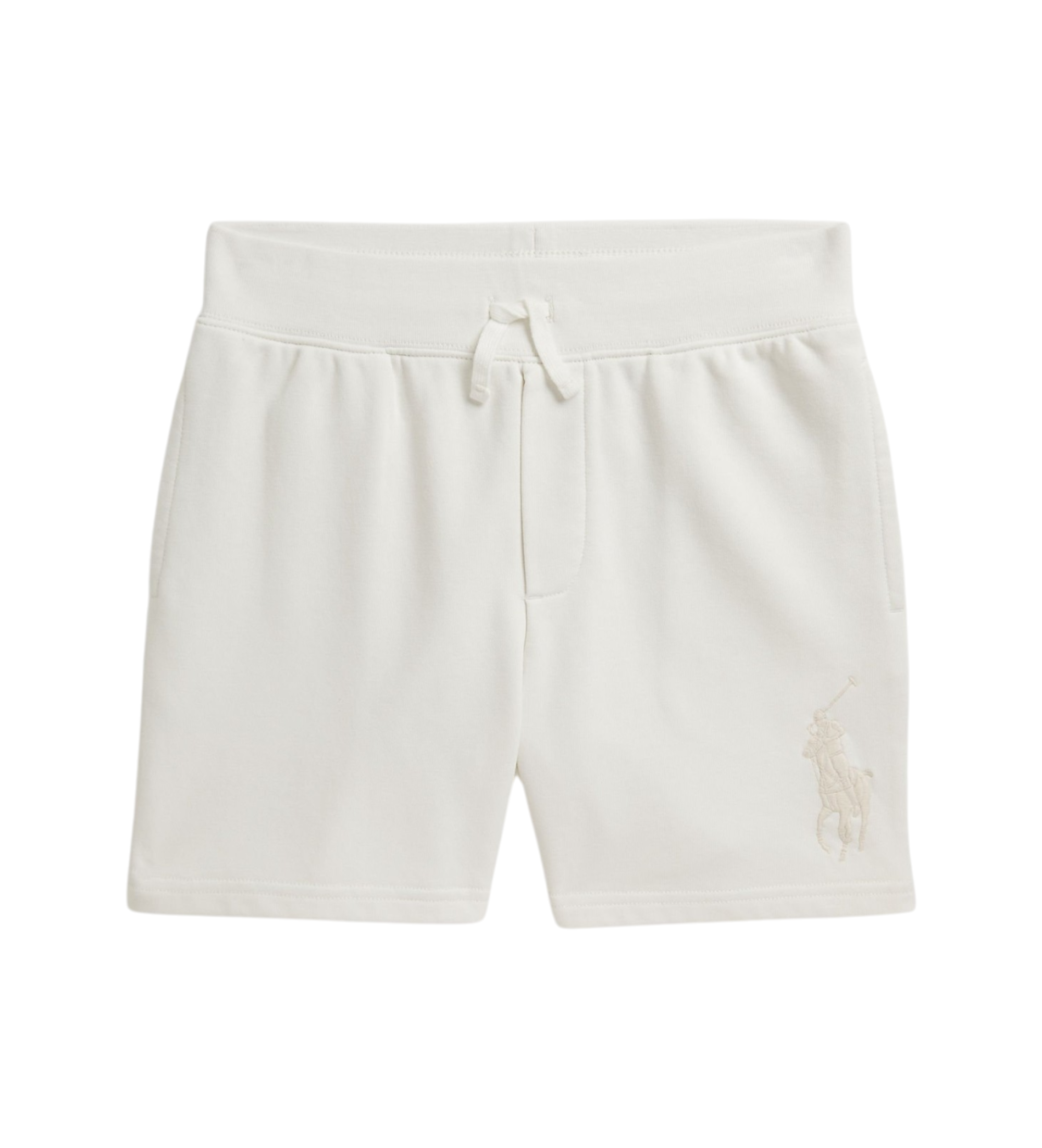 Polo Ralph Lauren für Jungen. 323A12258004 Shorts French Terry off-white ((M) 8/9años= 140/149cm), Weiß, Lässig, Baumwolle, Kinderbekleidung