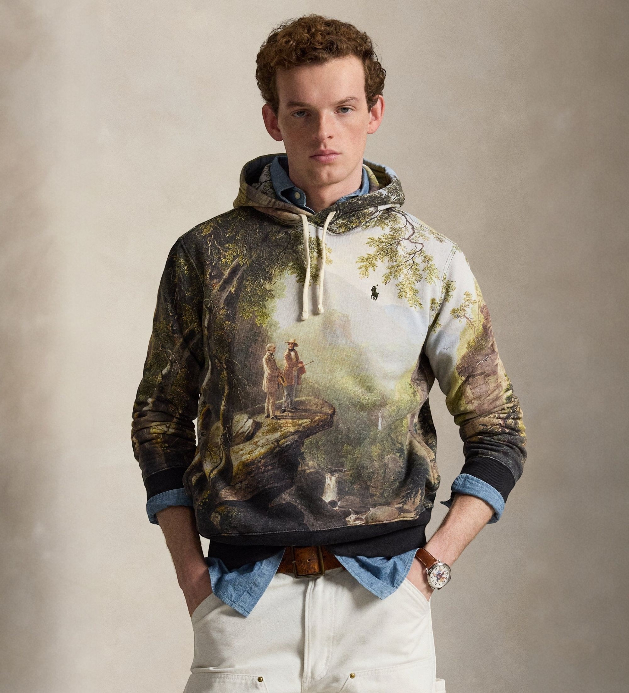 Polo Ralph Lauren für Herren. 710P04961001 Kindred Spirits mehrfarbiges Sweatshirt (M), Lässig, Baumwolle
