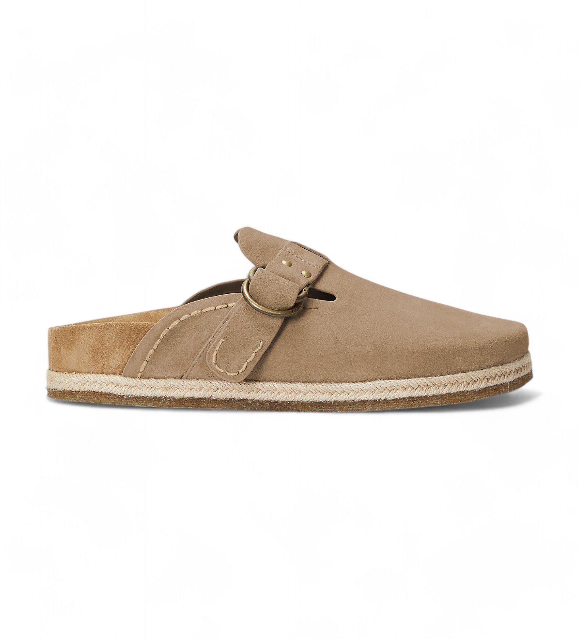 Polo Ralph Lauren für Herren. 803931273003 Turbach braune Lederclogs (40), Wohnung, Keine, Lässig