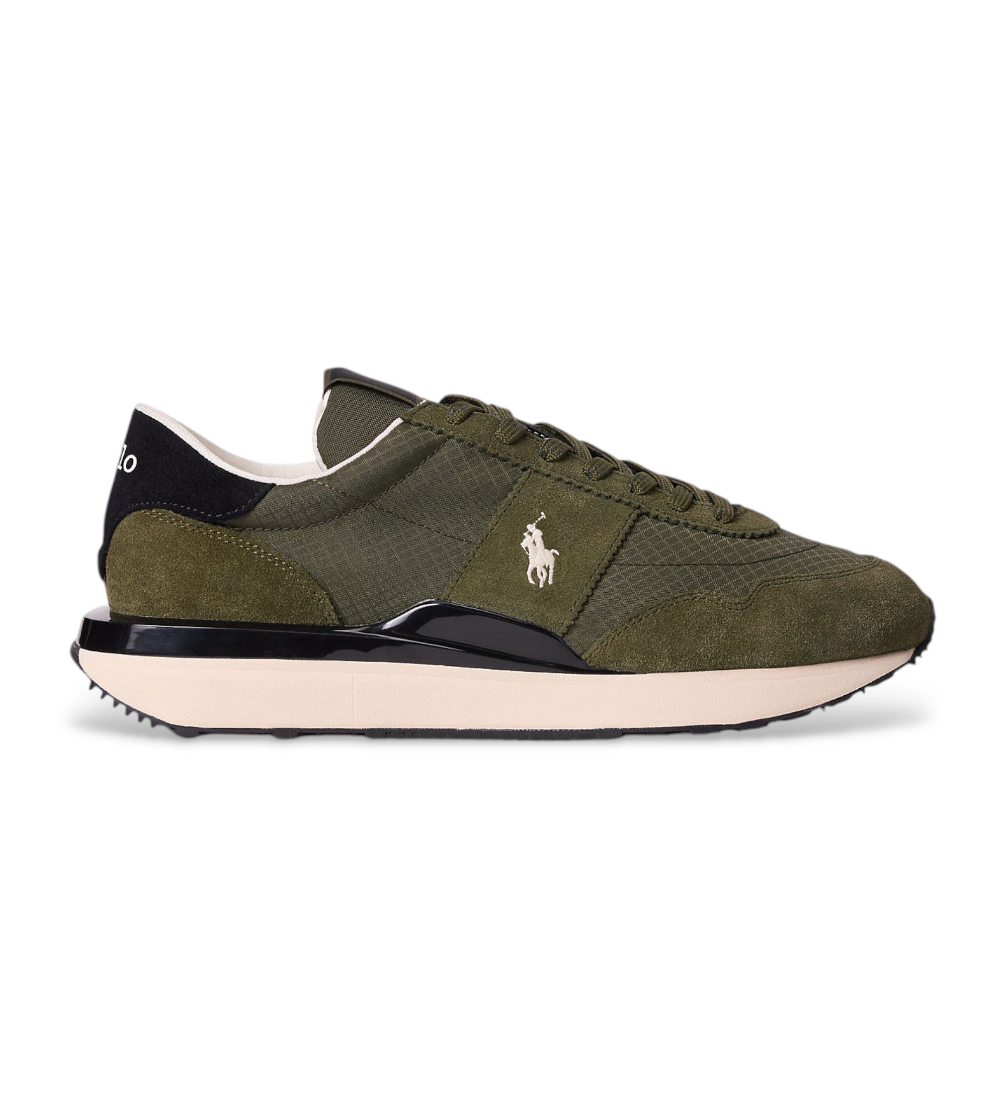 Polo Ralph Lauren für Herren. 809965081001 Trainer Train 89 grün (44), Wohnung, Schnürsenkel, Lässig