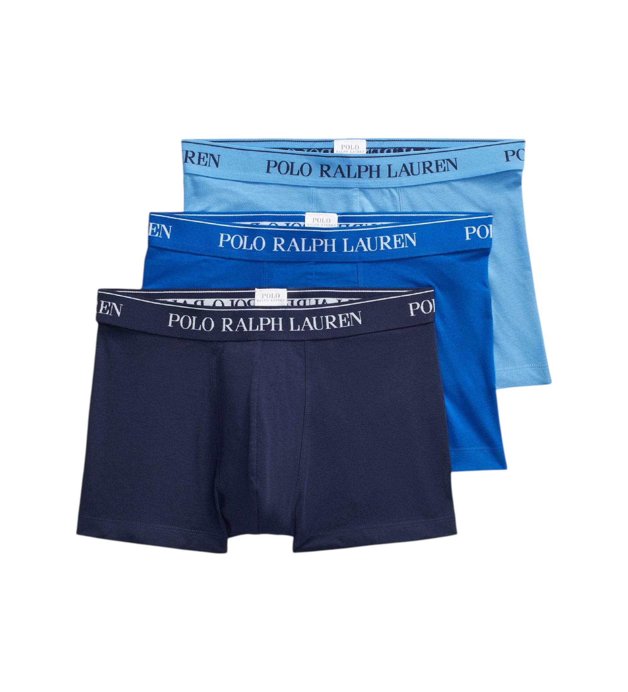 Polo Ralph Lauren für Herren. 714835885009 3er-Set Boxershorts aus blauer Stretch-Baumwolle (S), Heimtextilien, Marine