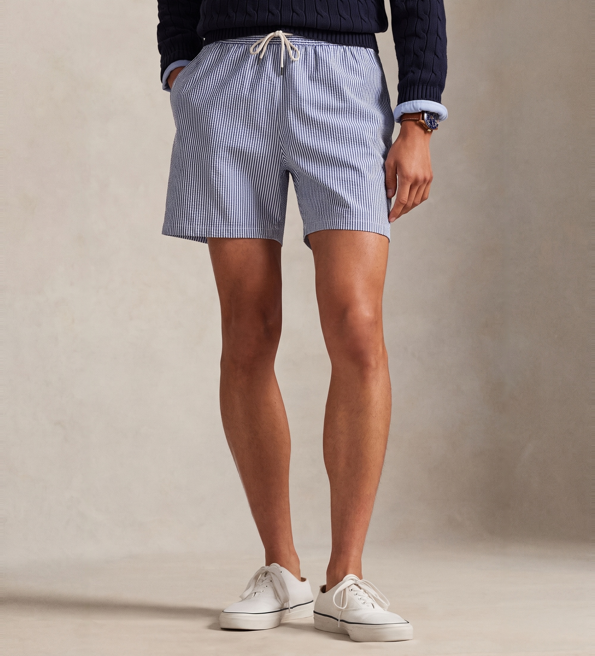 Polo Ralph Lauren für Herren. 710957784001 Traveler Badeshorts 14,5 cm blau (XS), Baumwolle, Strandbekleidung