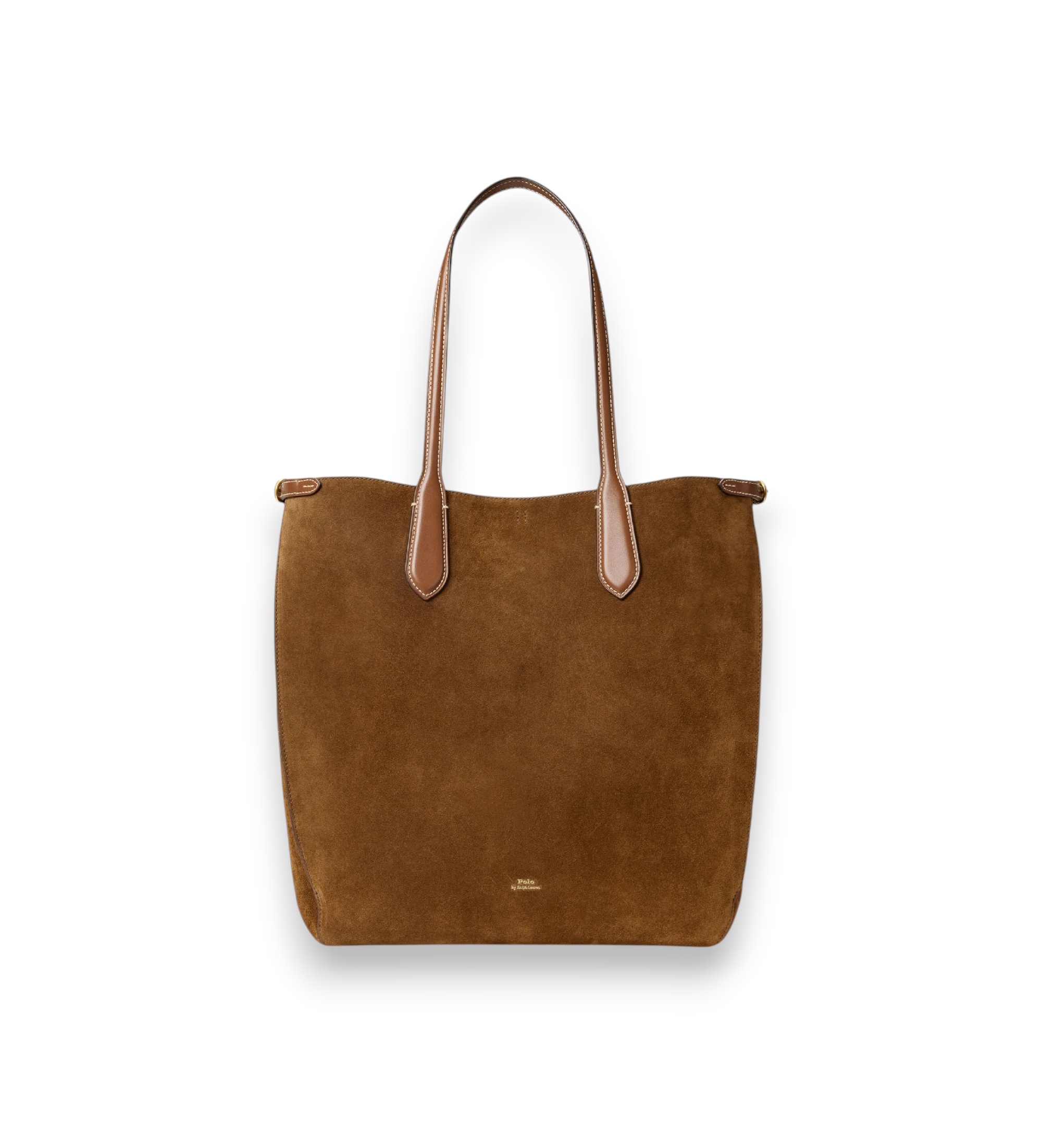 Polo Ralph Lauren für Damen. 428968152001 Braune Bellport Tote-Tasche aus Wildleder (OSFA), Lässig