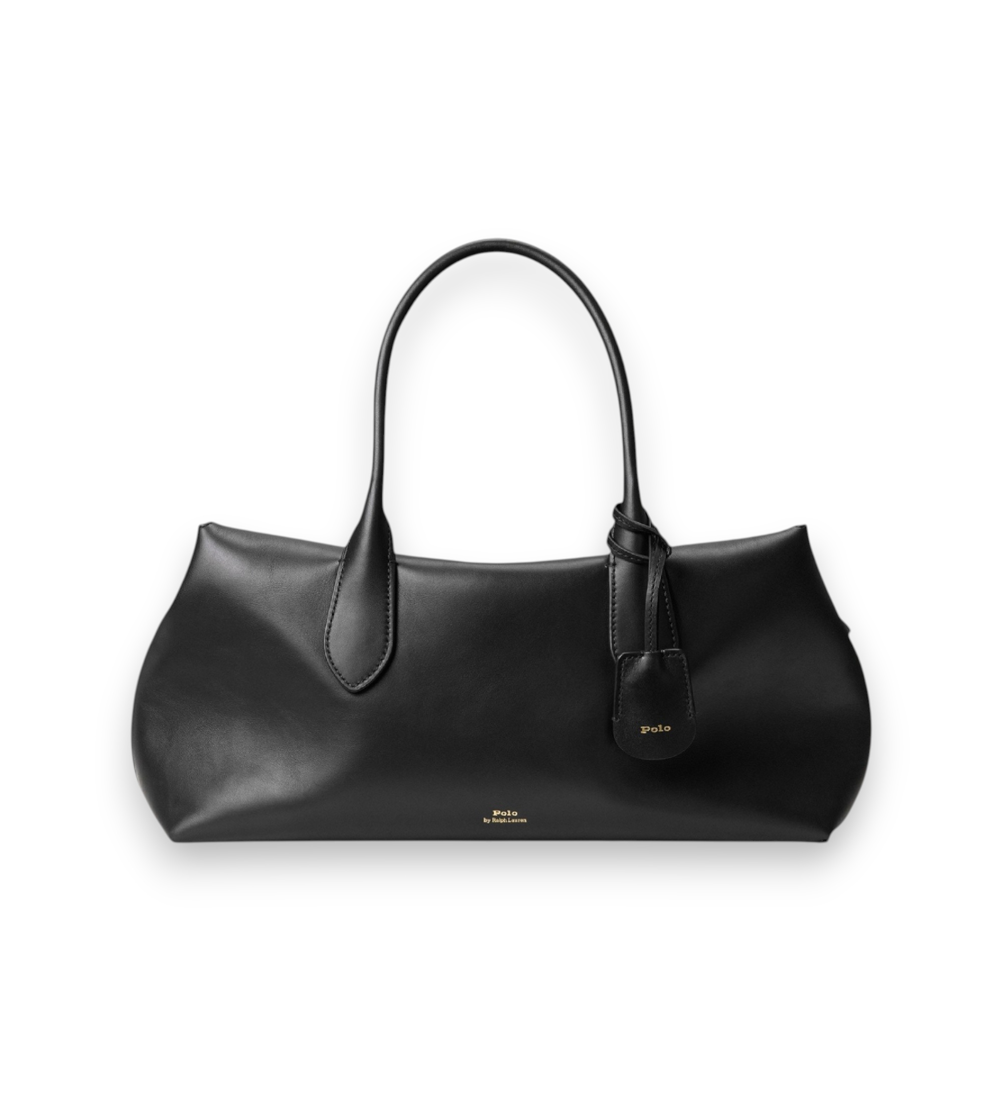 Polo Ralph Lauren für Damen. 428977211002 Bellport Satchel-Tasche aus schwarzem Leder (OSFA), Lässig