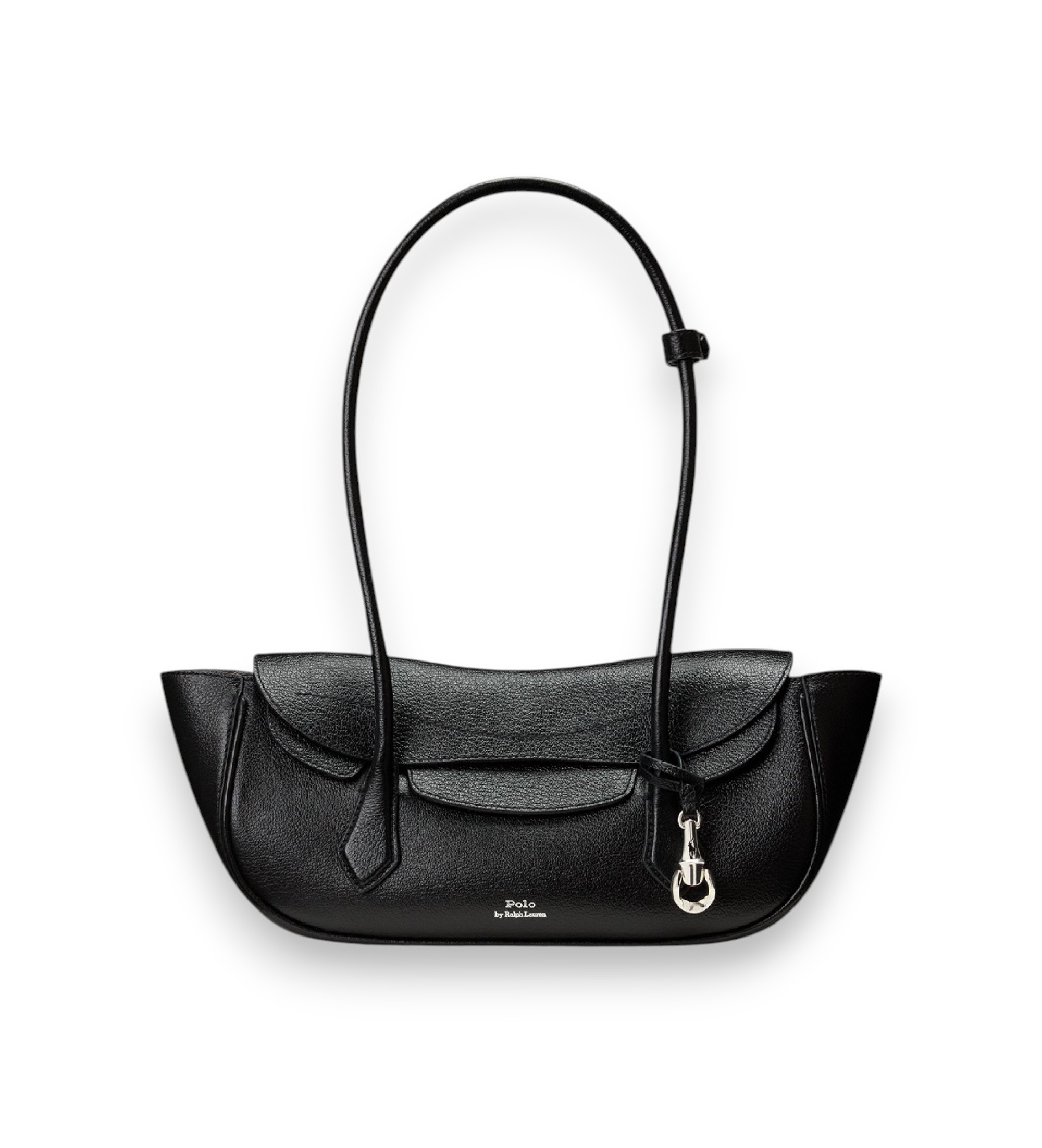 Polo Ralph Lauren für Damen. 428P11034006 Kleine schwarze Polo Blaze Schultertasche (OSFA), Lässig, Klassisch, Leder