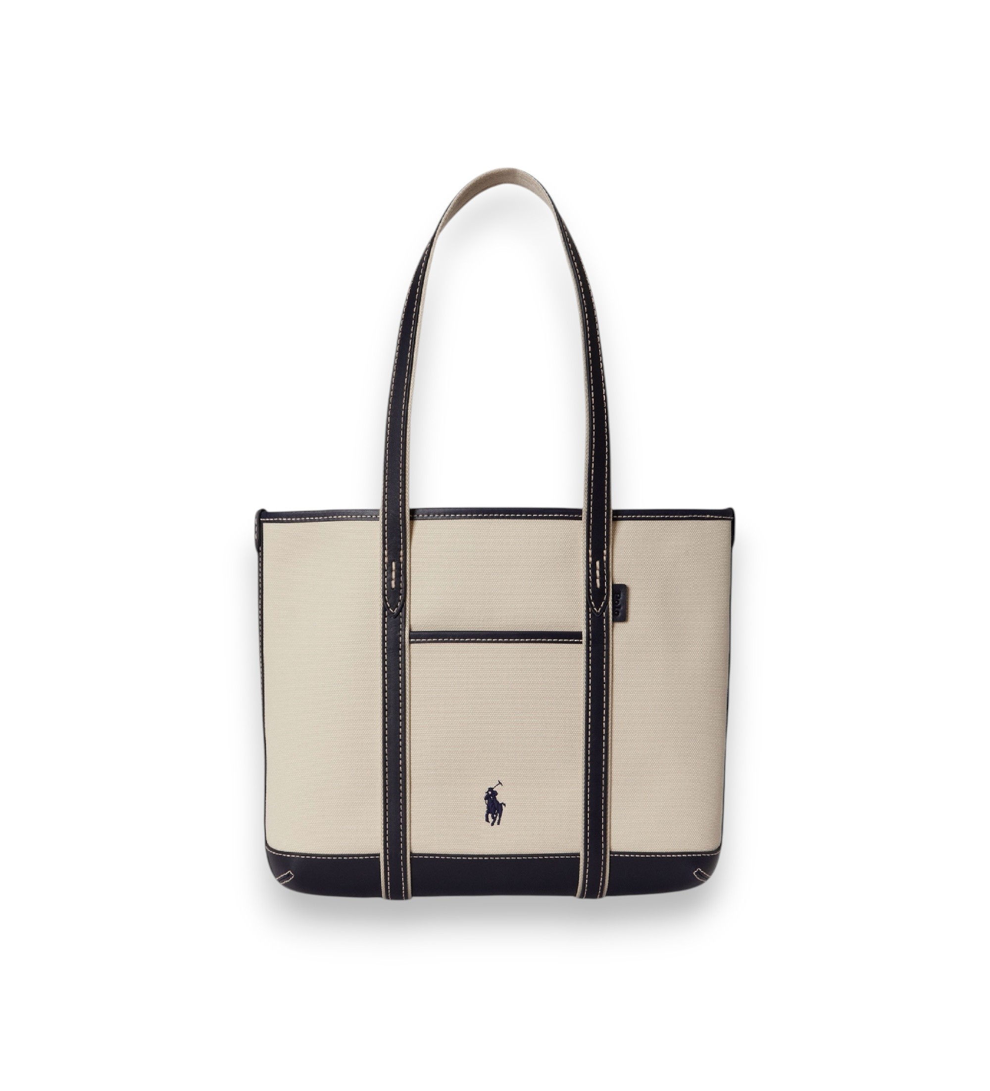 Polo Ralph Lauren für Damen. 428P03085002 Beige Shopper-Tasche aus Baumwoll-Canvas (OSFA), Lässig, Baumwolle