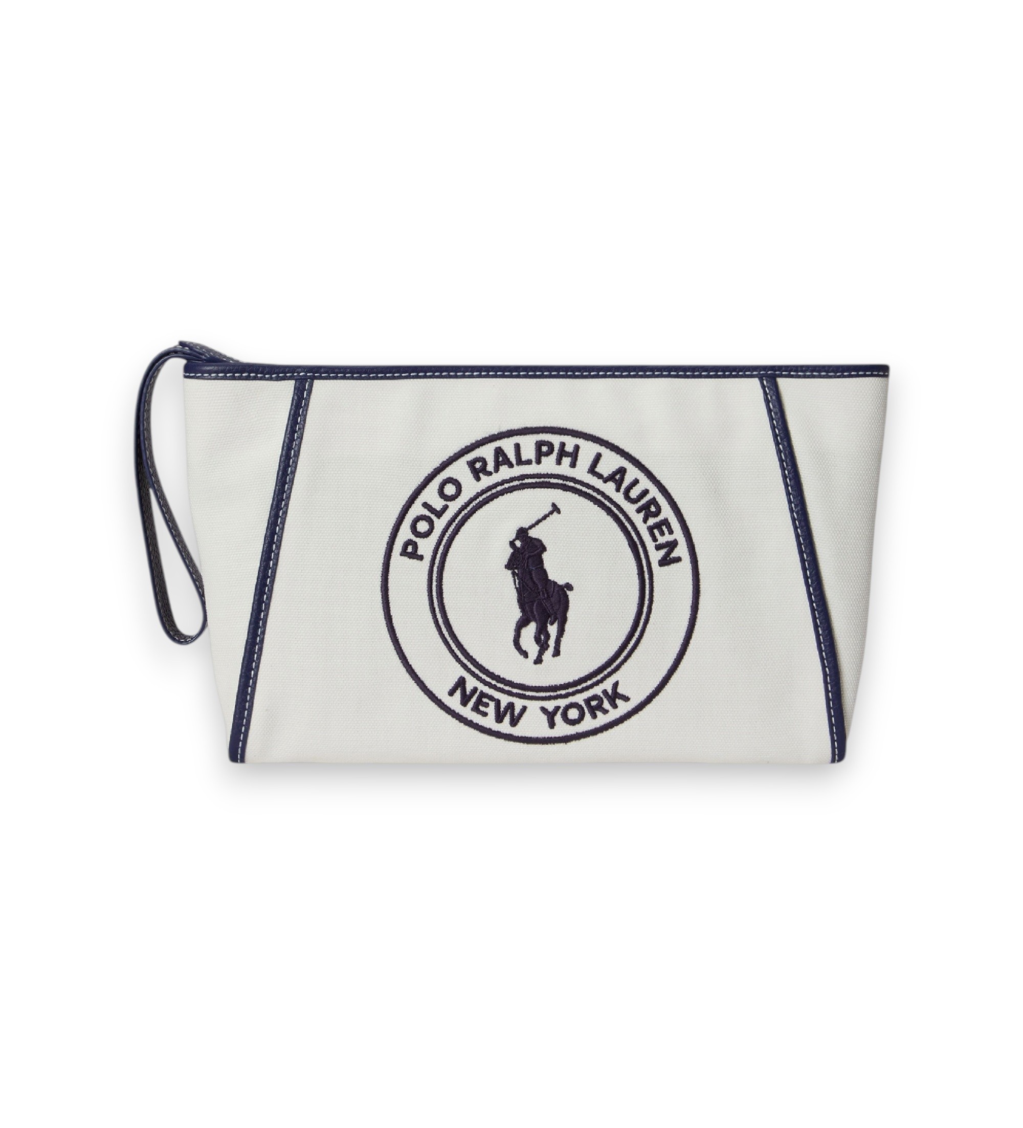 Polo Ralph Lauren für Damen. 427P14288001 Handtasche Polo Play aus weißem Segeltuch (OSFA), Lässig, Baumwolle