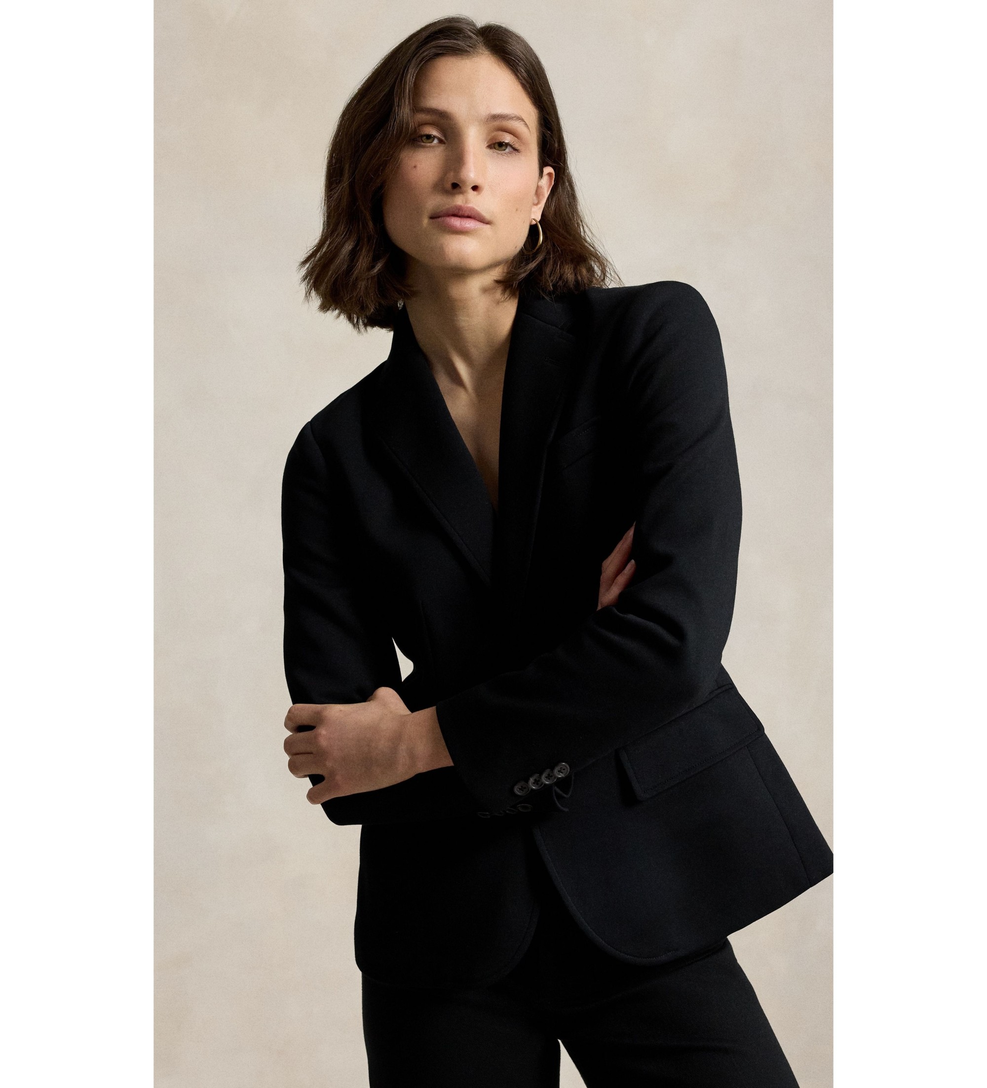 Polo Ralph Lauren für Damen. 211B16851002 Klassische amerikanische schwarz (40), Lässig, Polyester