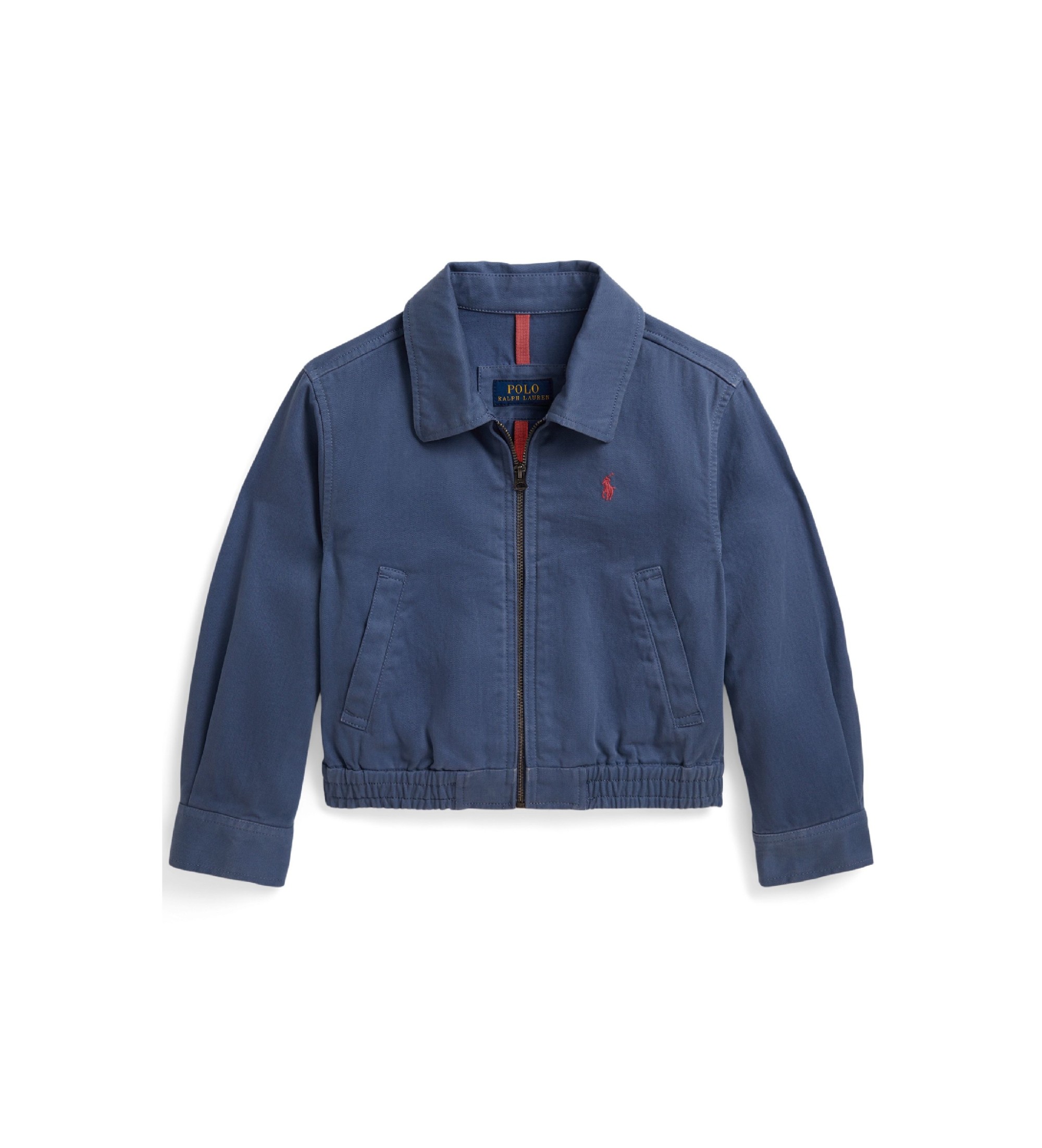 Polo Ralph Lauren für Mädchen. 312B17500001 Marineblaue Baumwolljacke in Kleidungsstückfärbung (4años= 102/108cm), Lässig, Baumwolle, Kinder
