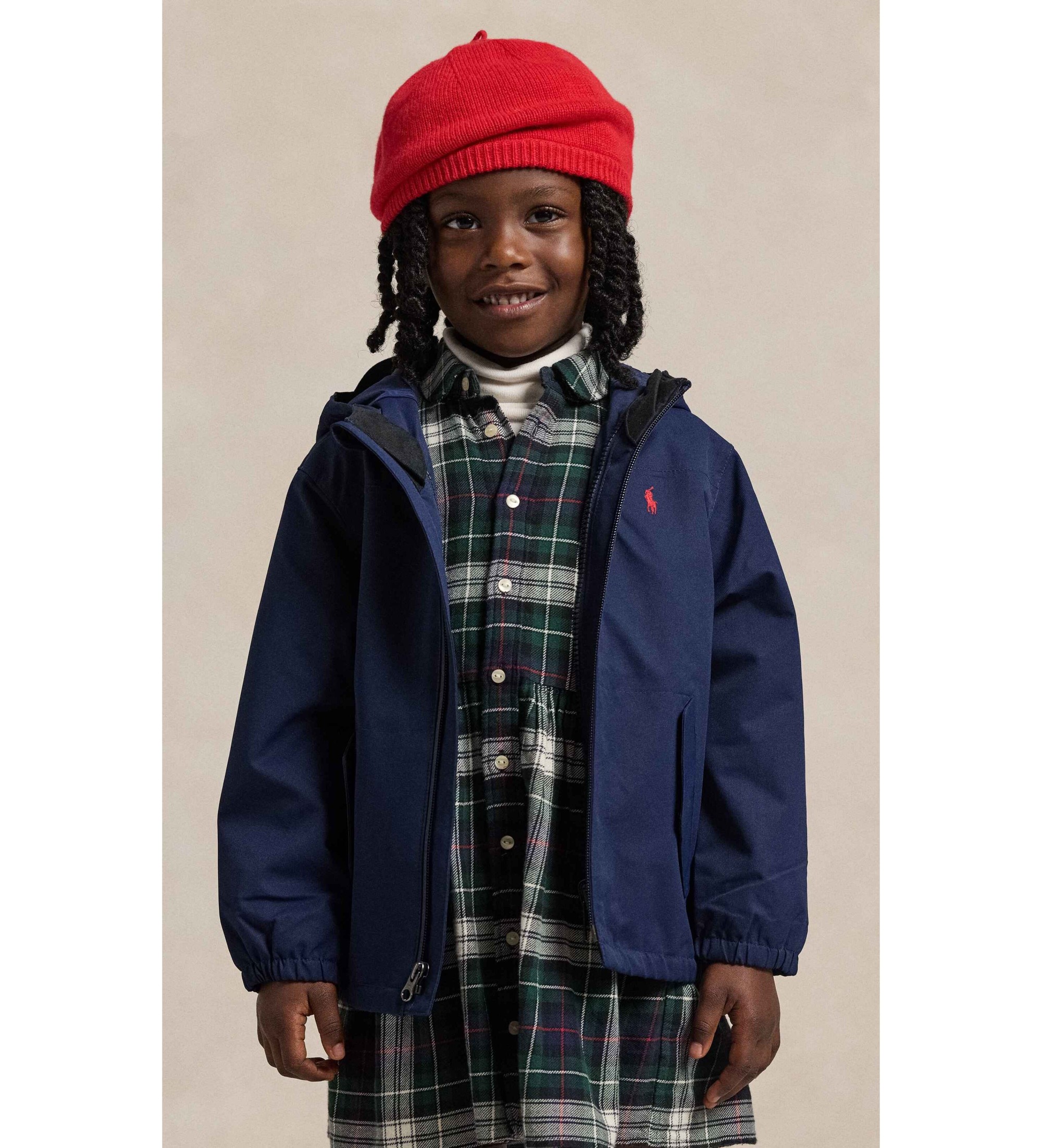 Polo Ralph Lauren für Mädchen. 322875510001 Wendejacke P-Layer 1 navy (1.5/2años= 88/93cm), Lässig, Recyceltes Polyester, Marine, Kinderbekl