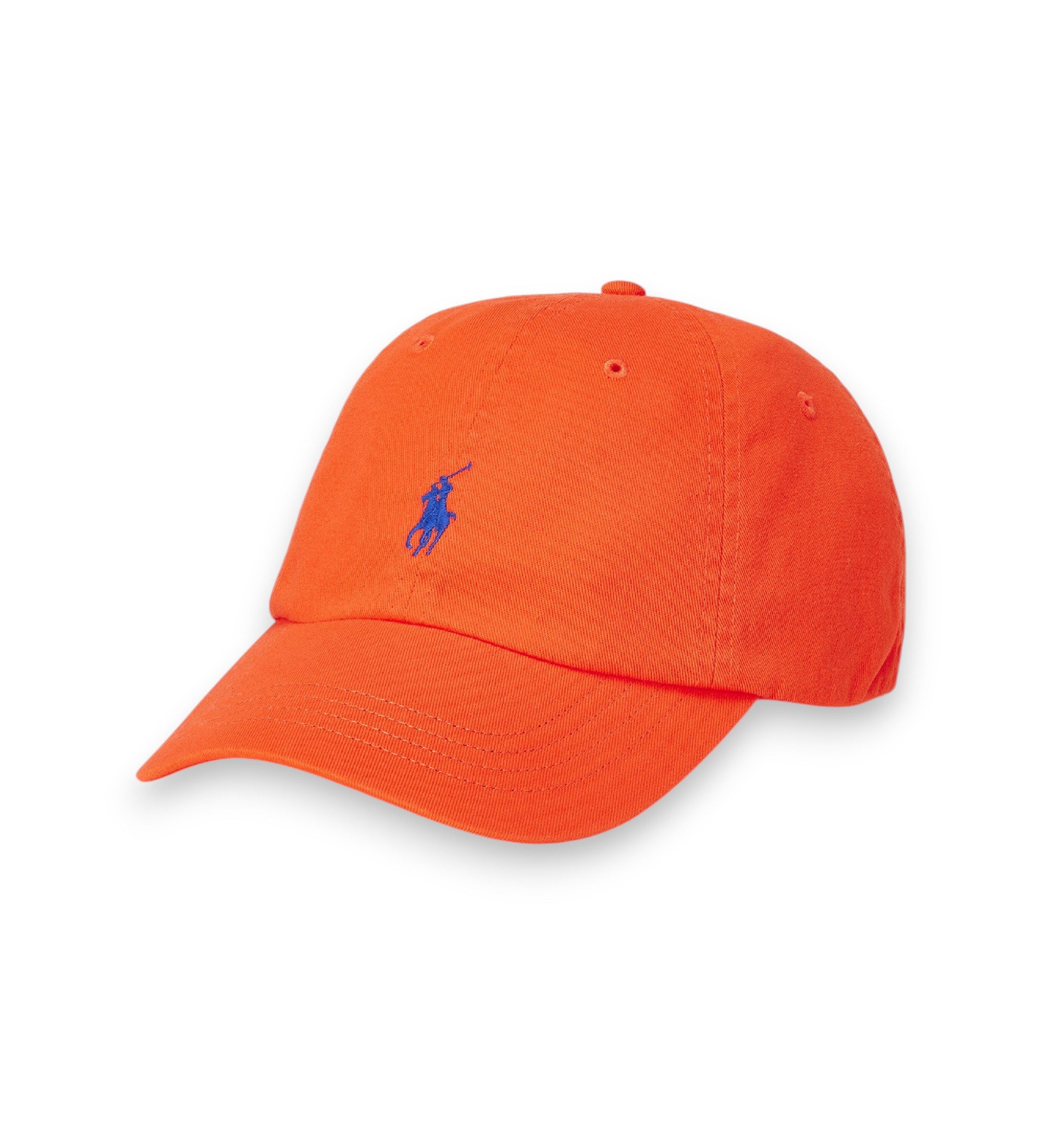Polo Ralph Lauren für Herren. 710667709014 Orangefarbene chinesische Baumwollmütze (OSFA), Lässig, Baumwolle
