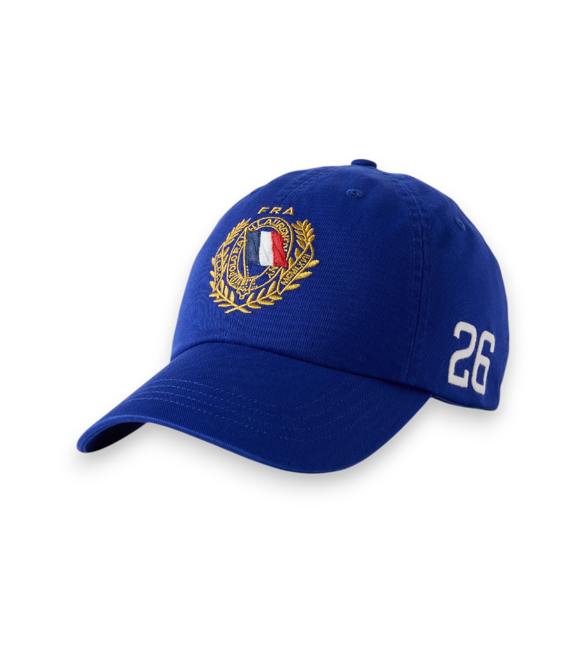 Polo Ralph Lauren für Herren. 710B21780001 Blaue Twill-Kappe aus Frankreich (OSFA), Lässig, Baumwolle