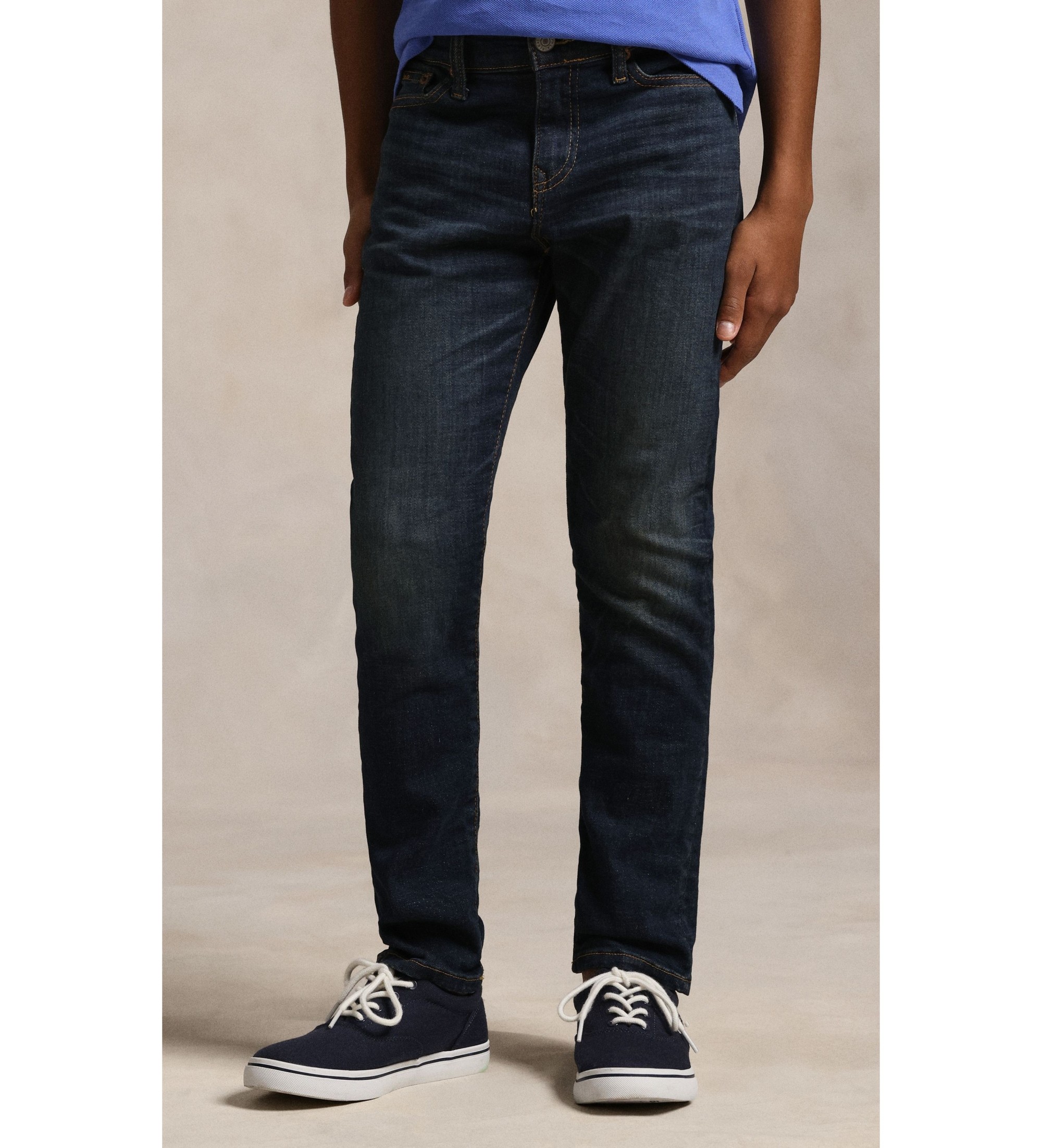 Polo Ralph Lauren für Jungen. 323B13883001 Elastische Sullivan Slim Fit Jeans blau (10/11años= 150/155cm), Lässig, Baumwolle, Denim, Kinderb