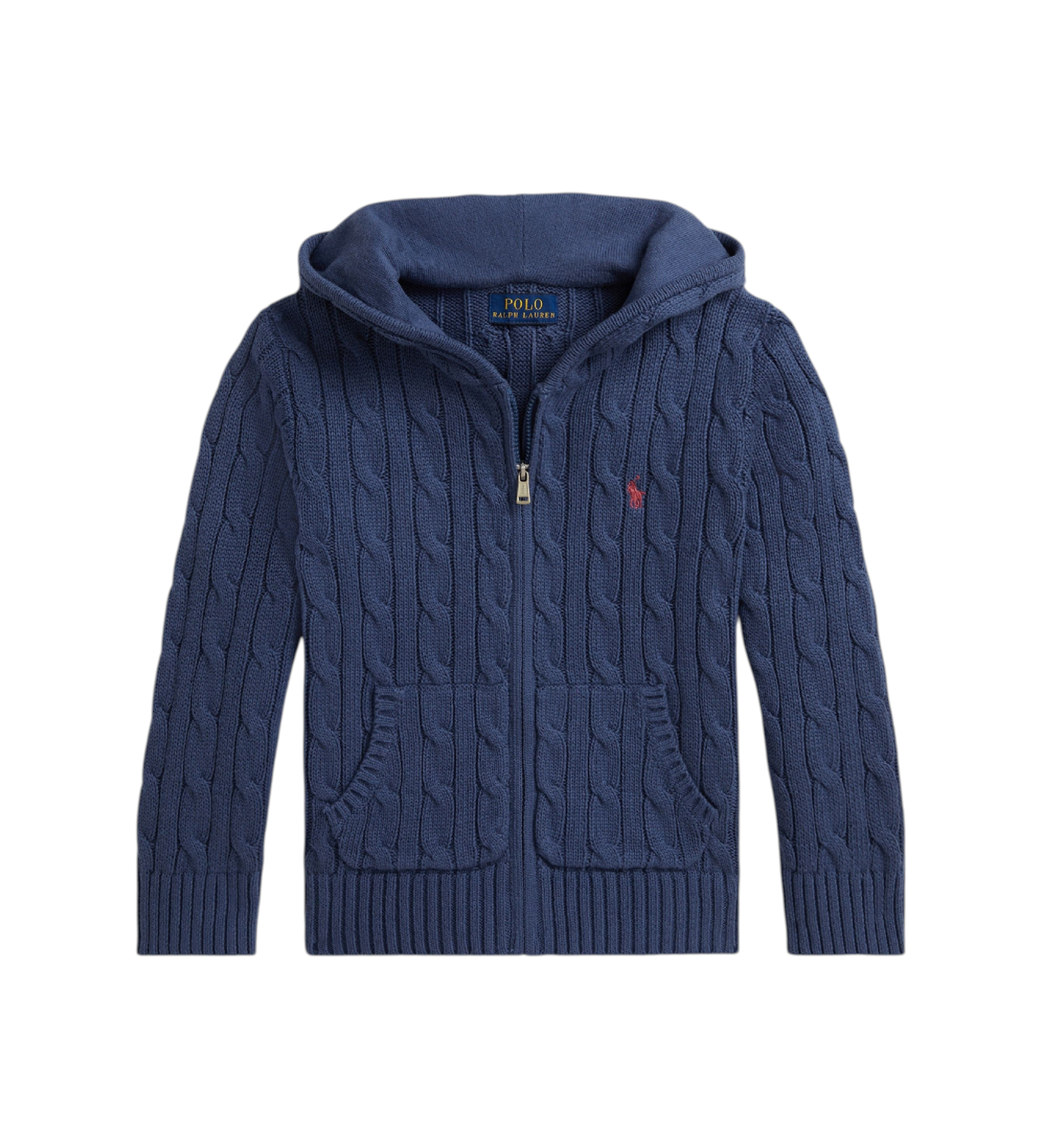 Polo Ralph Lauren für Jungen. 322951123506 Kapuzen-Sweatshirt aus Baumwolle marineblau (4años= 109/116cm), Lässig, Langarm, Kinderbekleidung