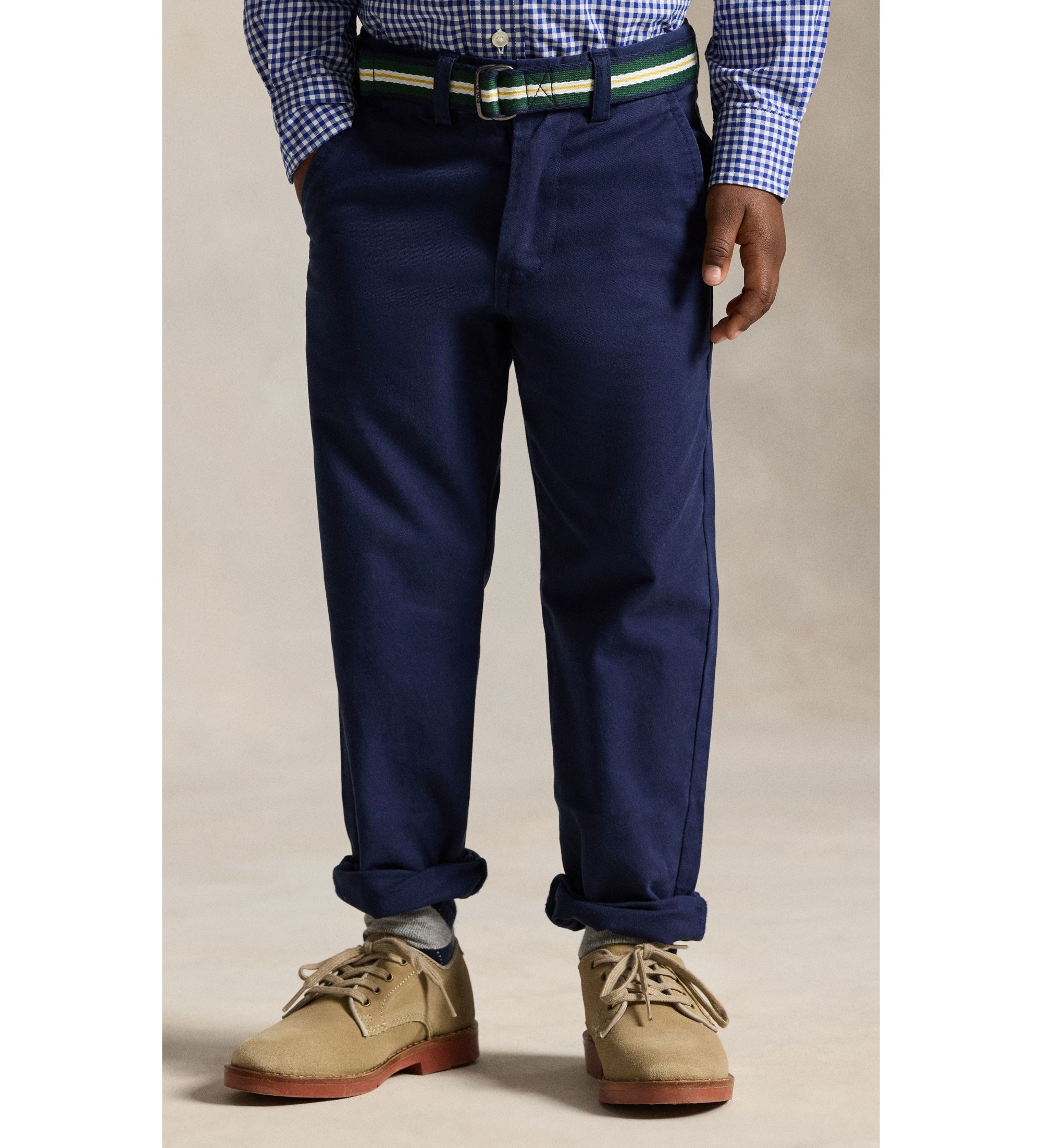 Polo Ralph Lauren für Jungen. 322855394001 Marineblaue Bedford Flex Abrasion Slim Fit Hose (1.5años= 88/93), Lässig, Baumwolle, Klassisch, K